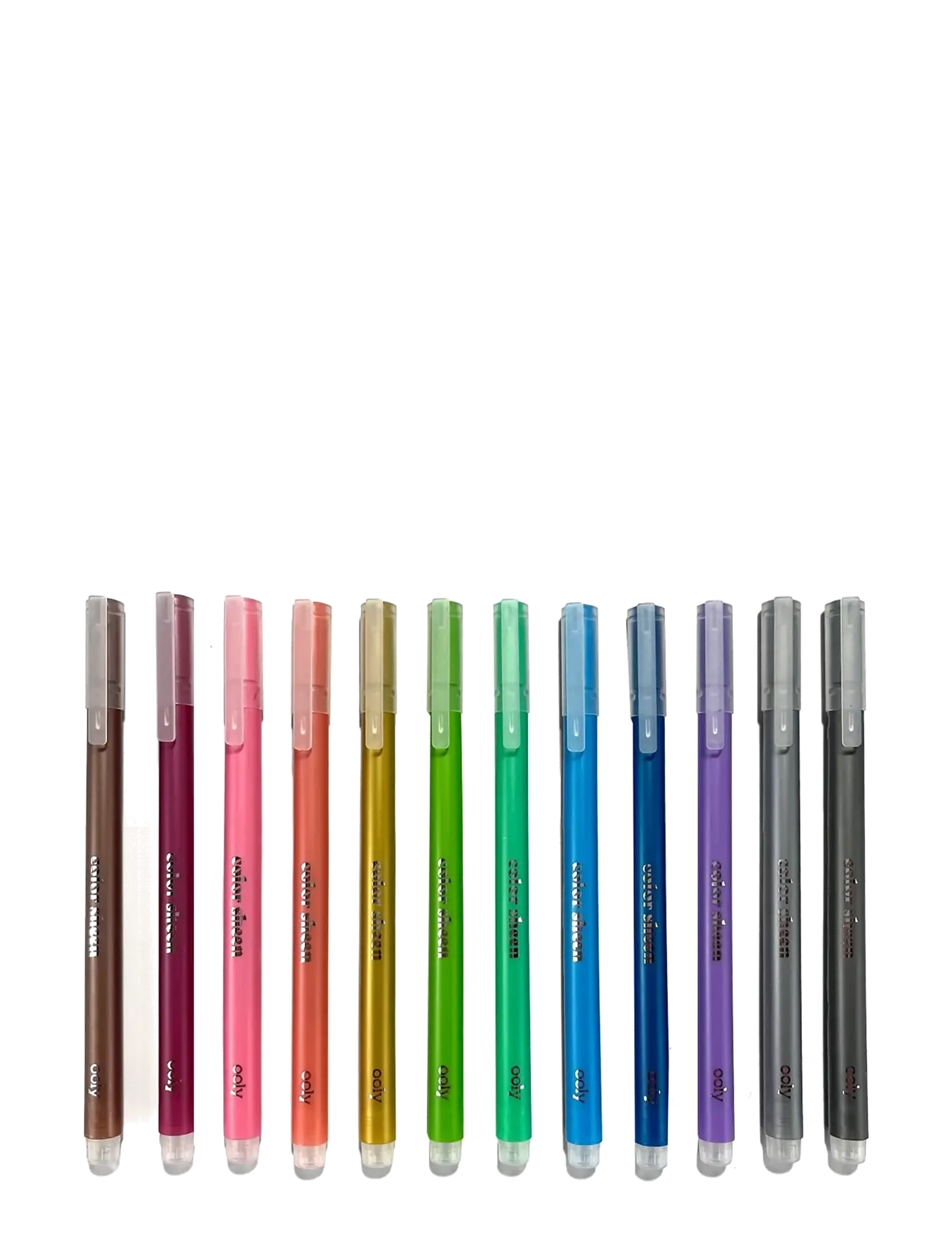 Ooly - Gel Pen 12 pcs - Color Sheen Metallic - pieštukai - multi - 1
