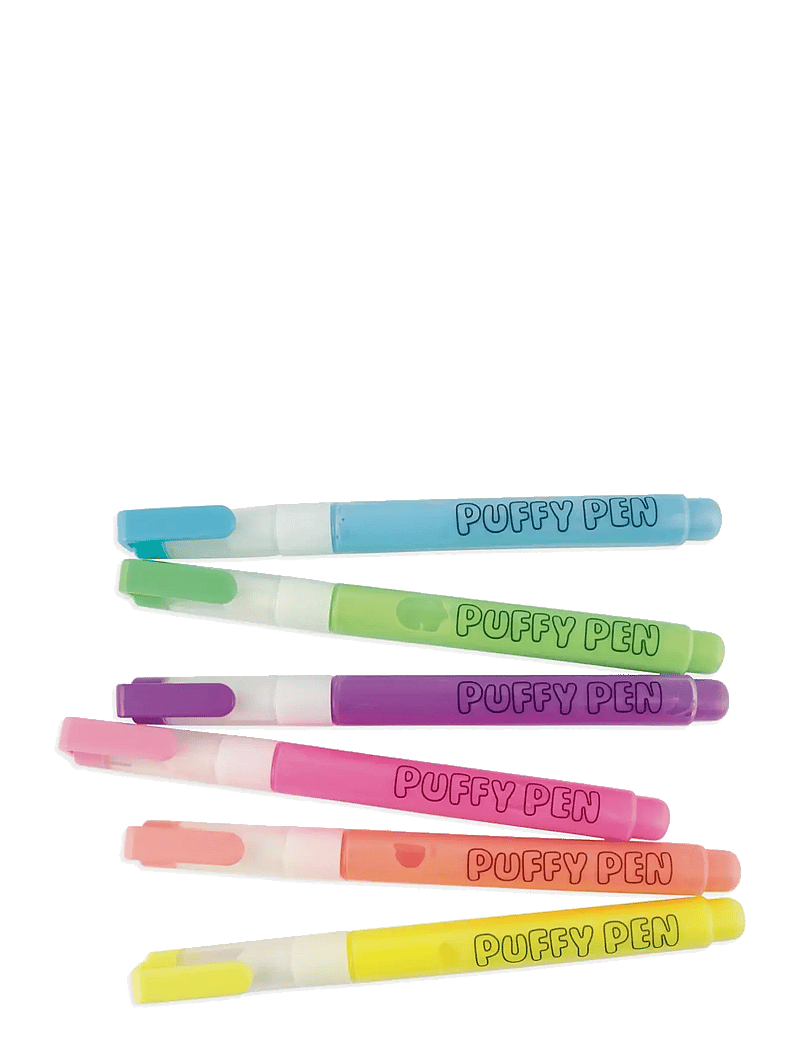 Ooly - Magic Puffy Pens 6 pcs - Neon - kirjatarbed - multi - 2