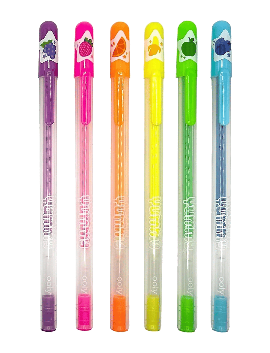 Ooly - Scented Gel Pen 6 pcs - Yummy Yummy Neon - schreibwaren - multi - 2