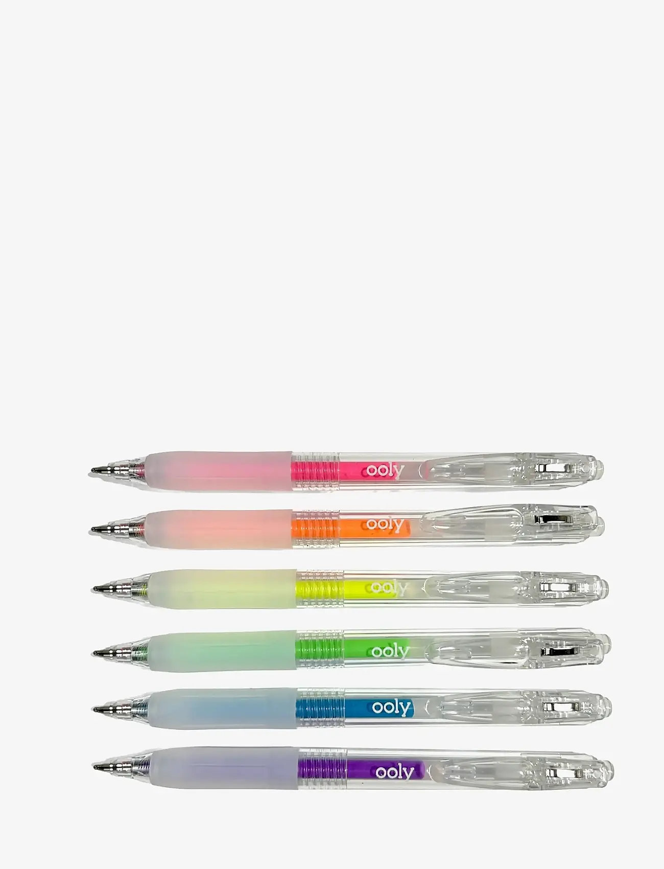 Ooly - Gel Pen 6 pcs - Multi-surface Deco - Jelly Gloss Neon - kanceliarinės prekės - multi - 3