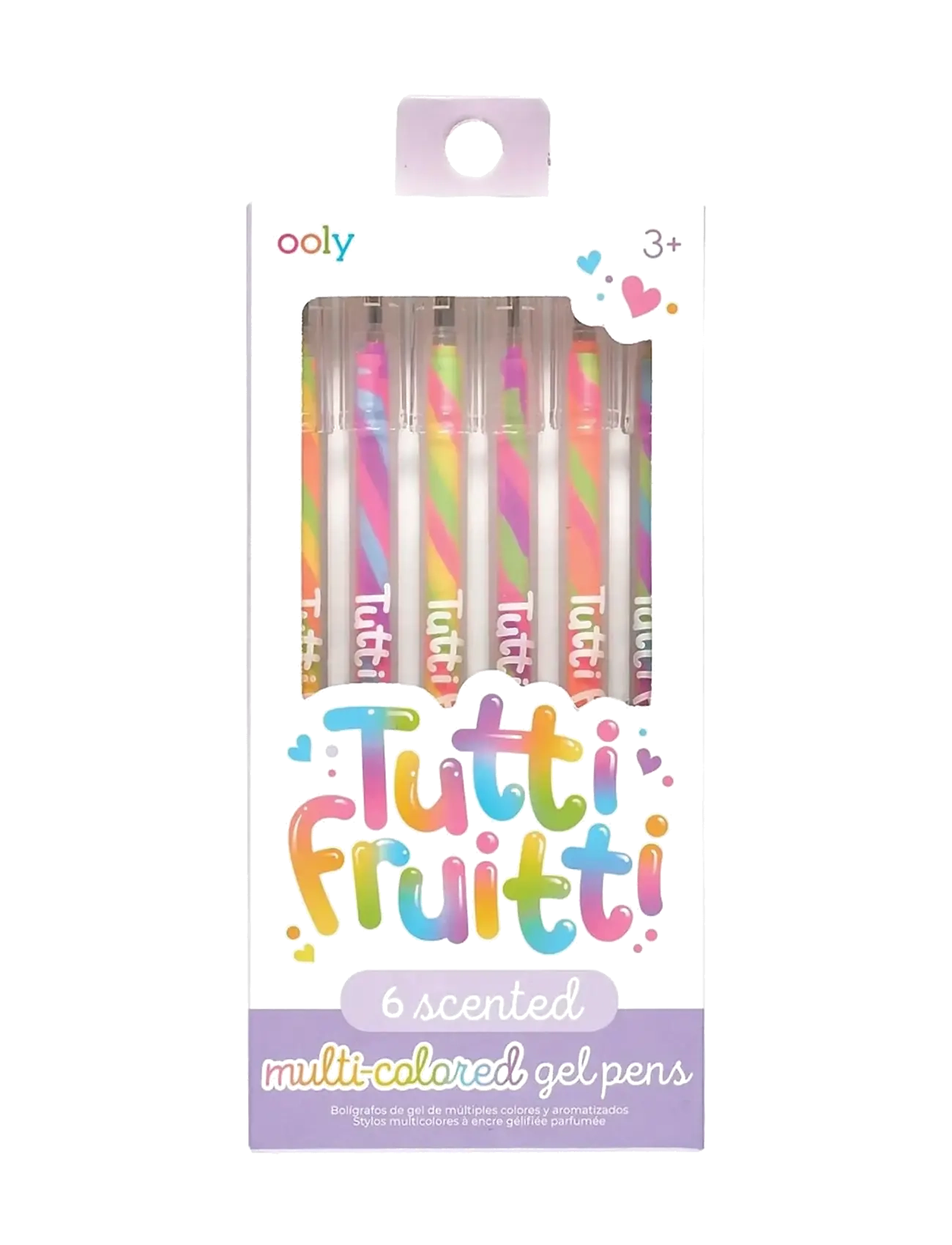 Ooly Scented Gel Pen 6 Pcs - Tutti Fruitti, One Size, Multi/patterned, Drawing > Pencils, Børn
