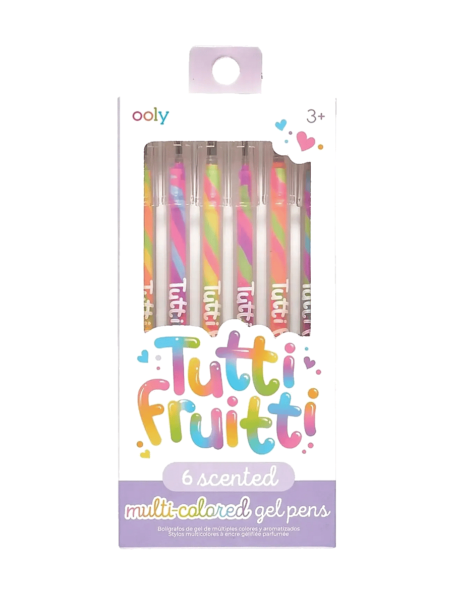 Ooly - Scented Gel Pen 6 pcs - Tutti Fruitti - bleistifte - multi - 0