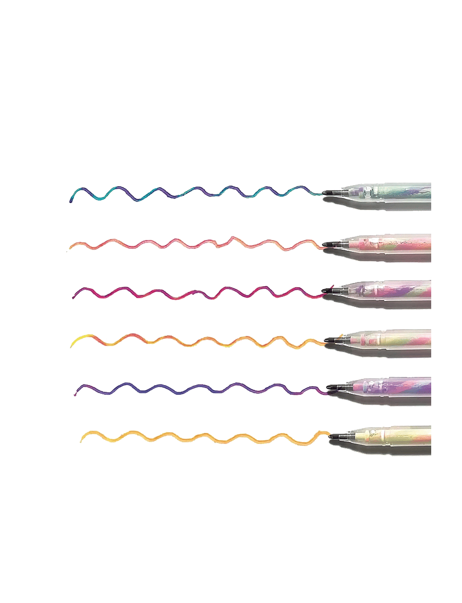 Ooly - Scented Gel Pen 6 pcs - Tutti Fruitti - bleistifte - multi - 2