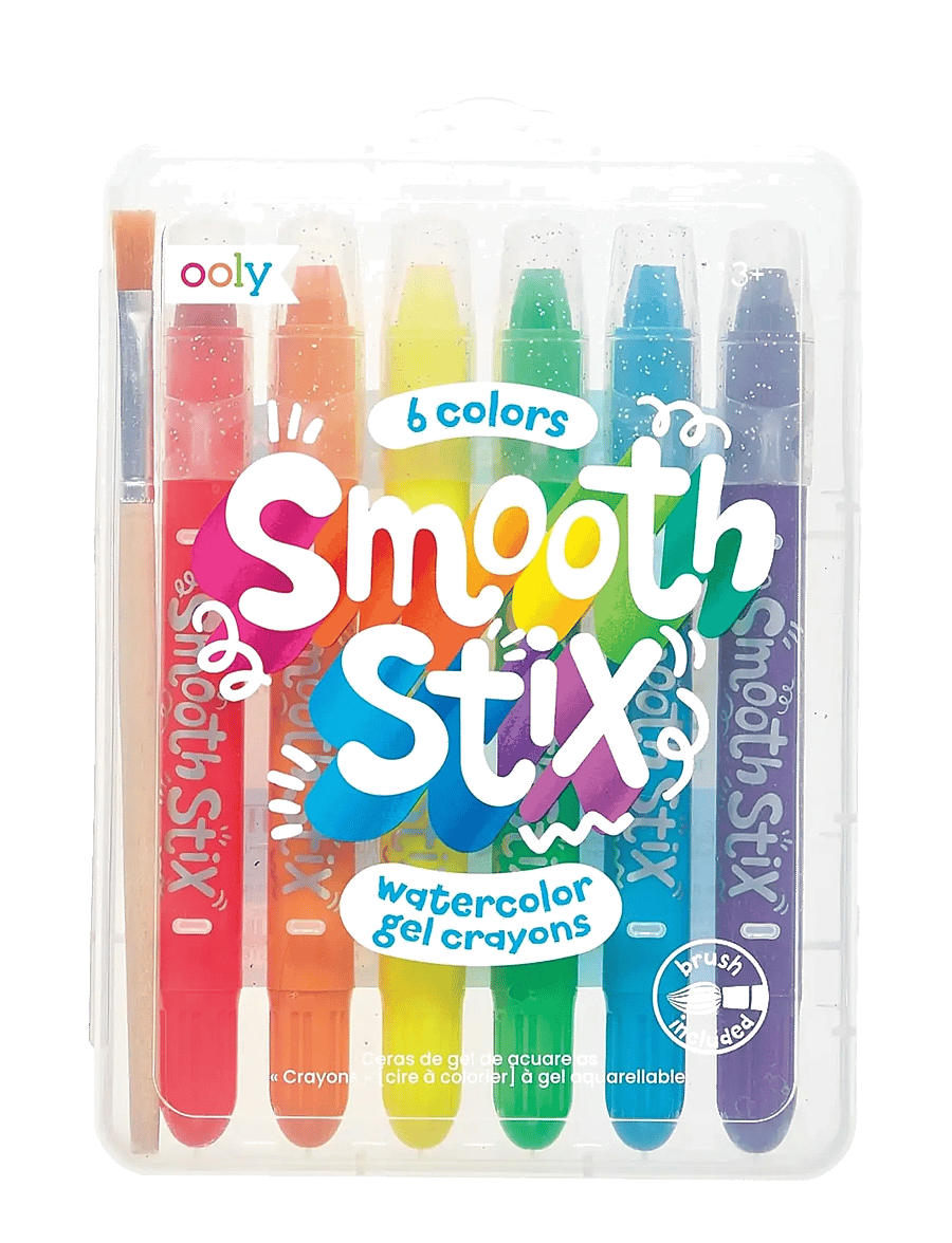 Ooly - Gel Crayons 6 pcs - Smooth Stix Watercolor - bleistifte - multi - 1