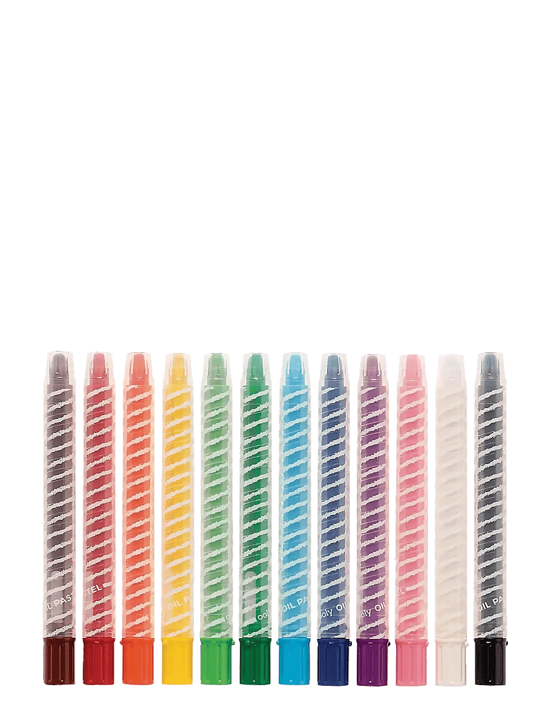 Ooly - Oil Pastels 12 pcs - Twisty Stix - bleistifte - multi - 1