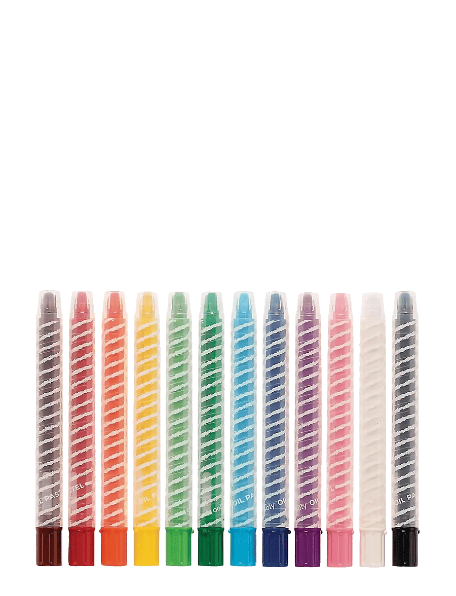 Ooly - Oil Pastels 12 pcs - Twisty Stix - bleistifte - multi - 1