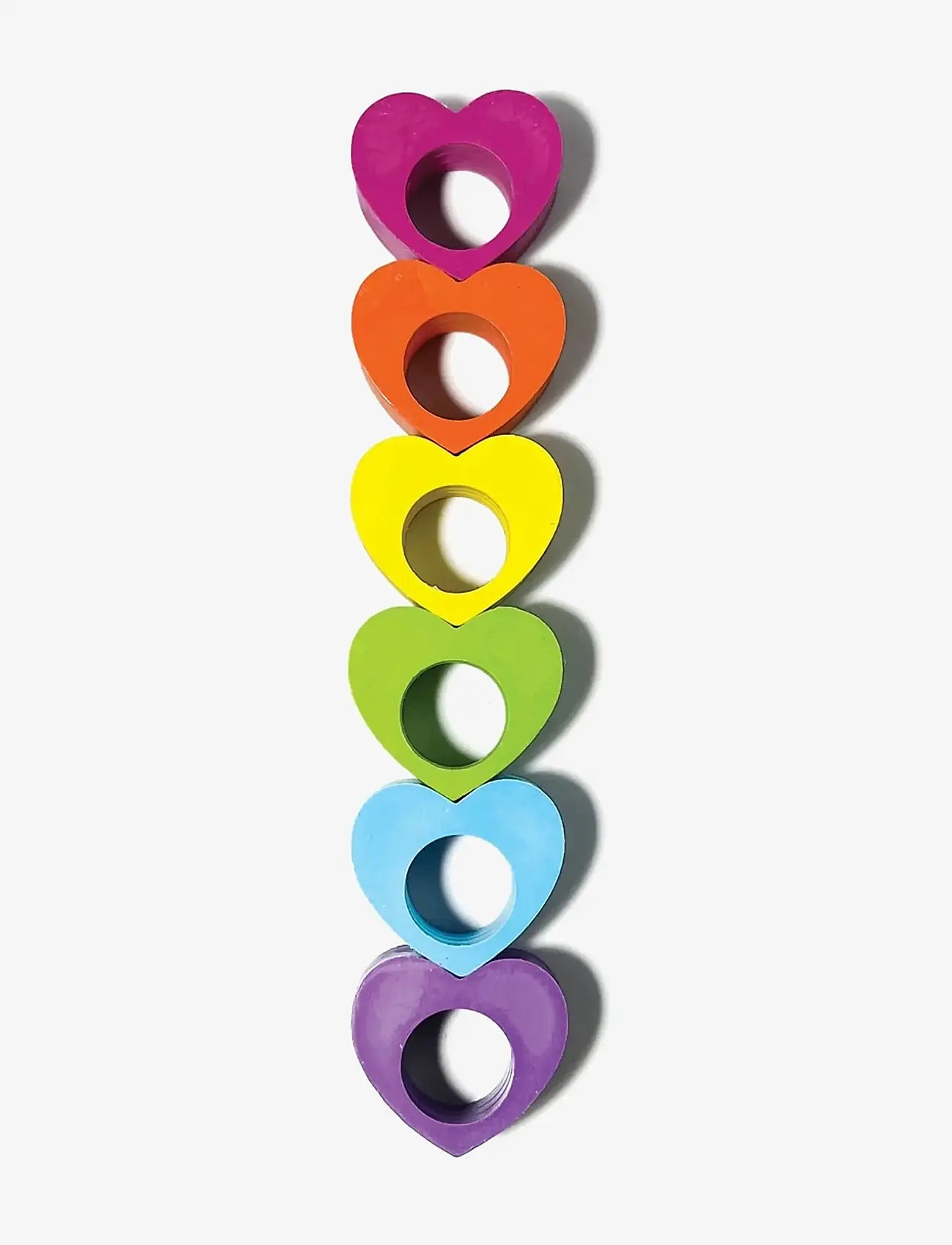 Ooly - Crayons 6 pcs - Heart Ring - bleistifte - multi - 2