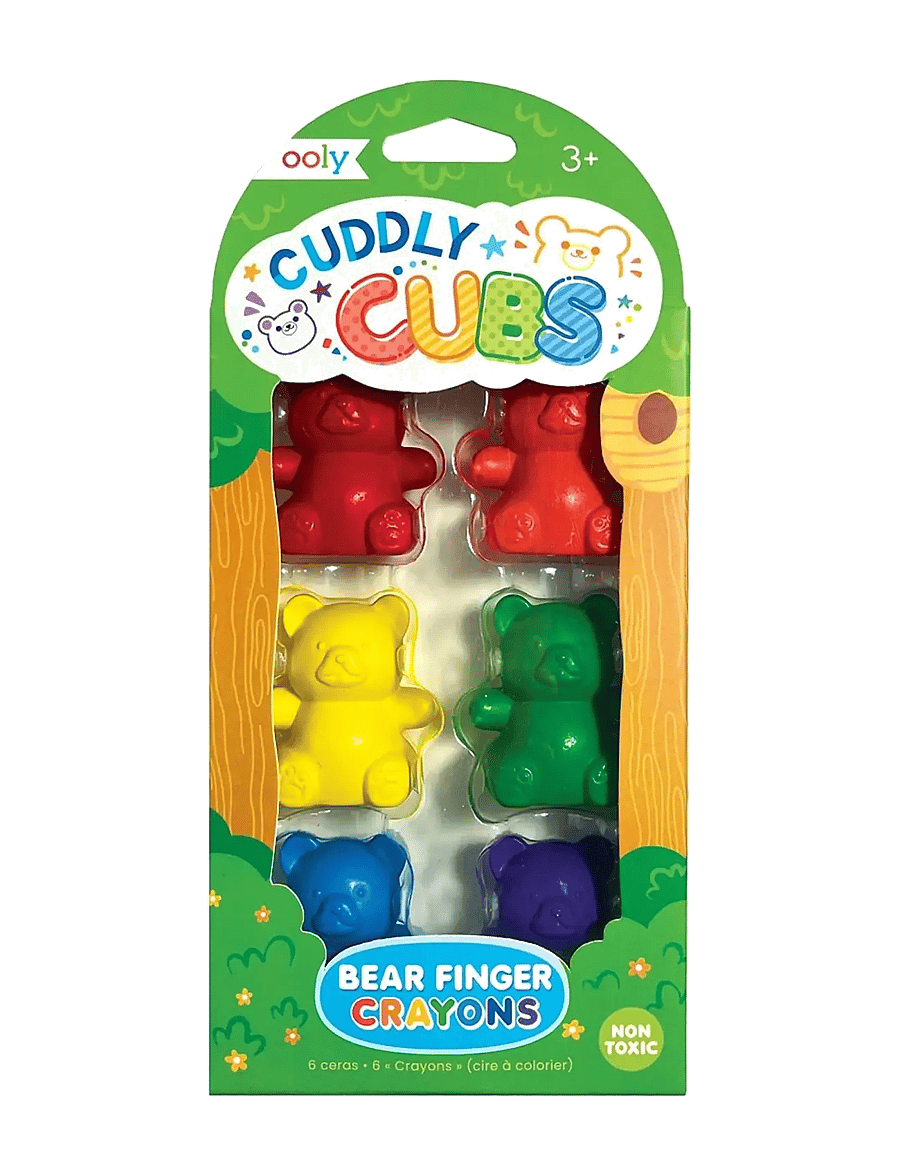Ooly - Crayons 6 pcs - Cuddly Cubs Bear - bleistifte - multi - 1
