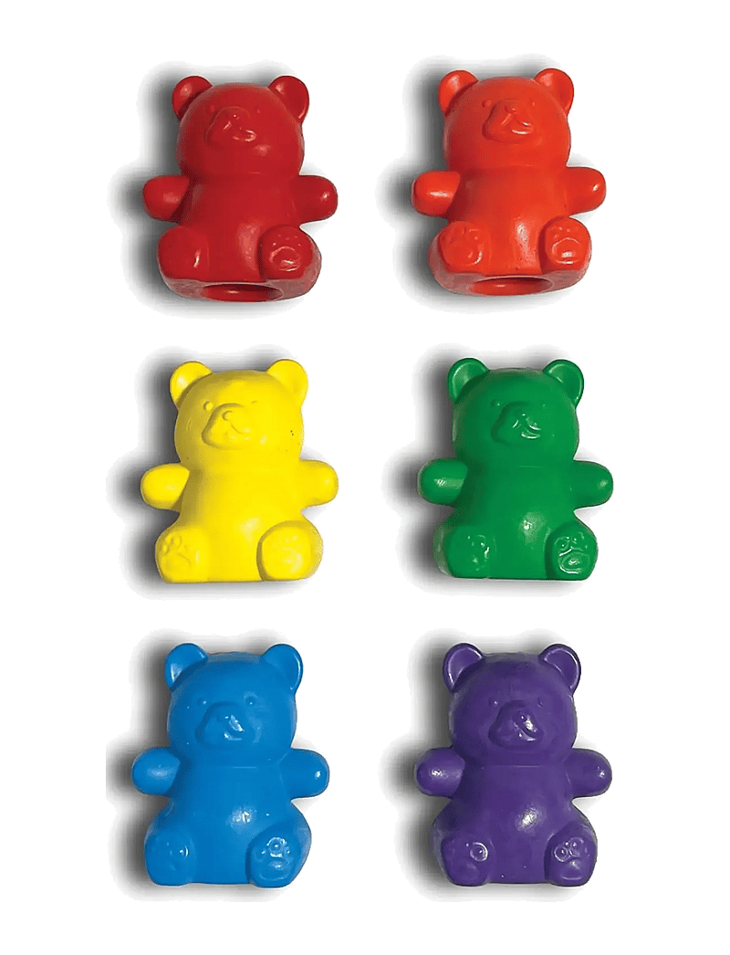 Ooly - Crayons 6 pcs - Cuddly Cubs Bear - pliiatsid - multi - 2