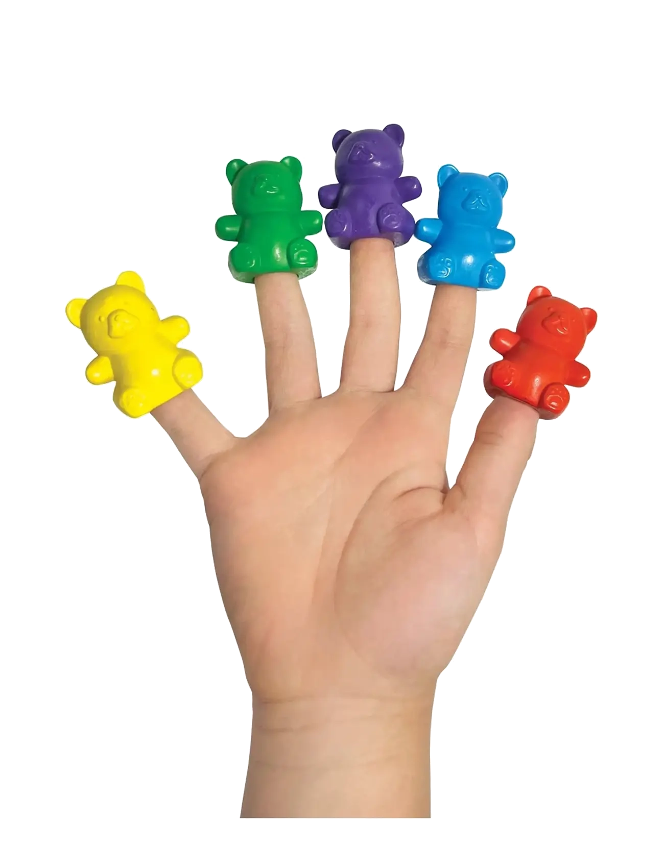 Ooly - Crayons 6 pcs - Cuddly Cubs Bear - pencils - multi - 4