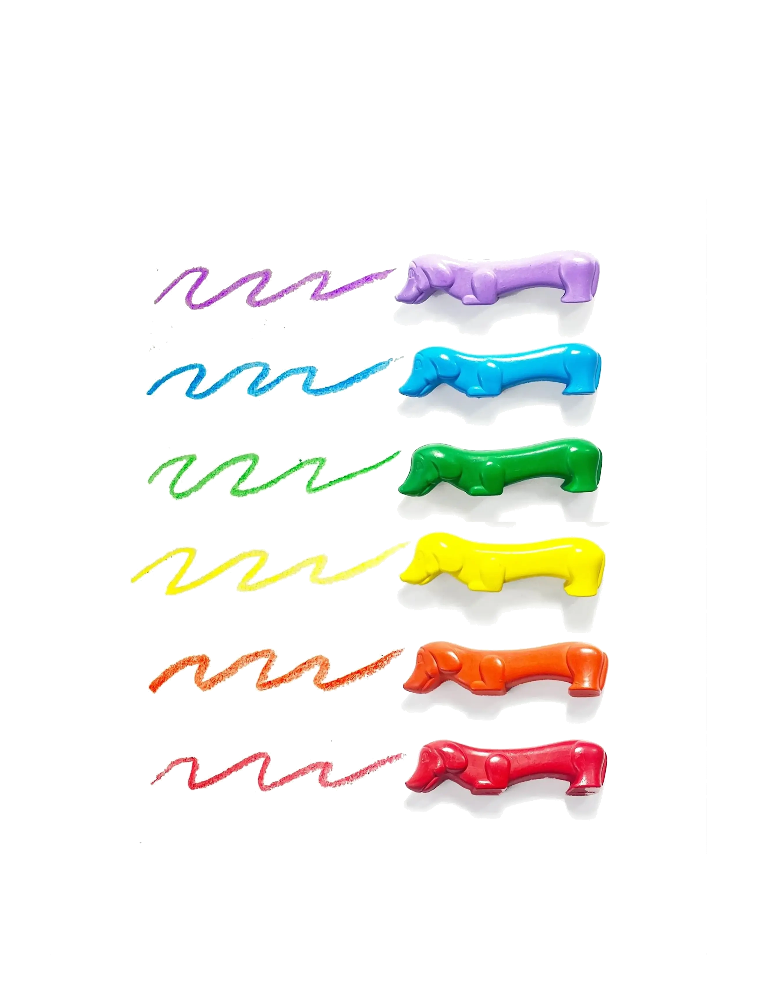Ooly - Crayons 6 pcs - Pawsome Pups - pencils - multi - 1