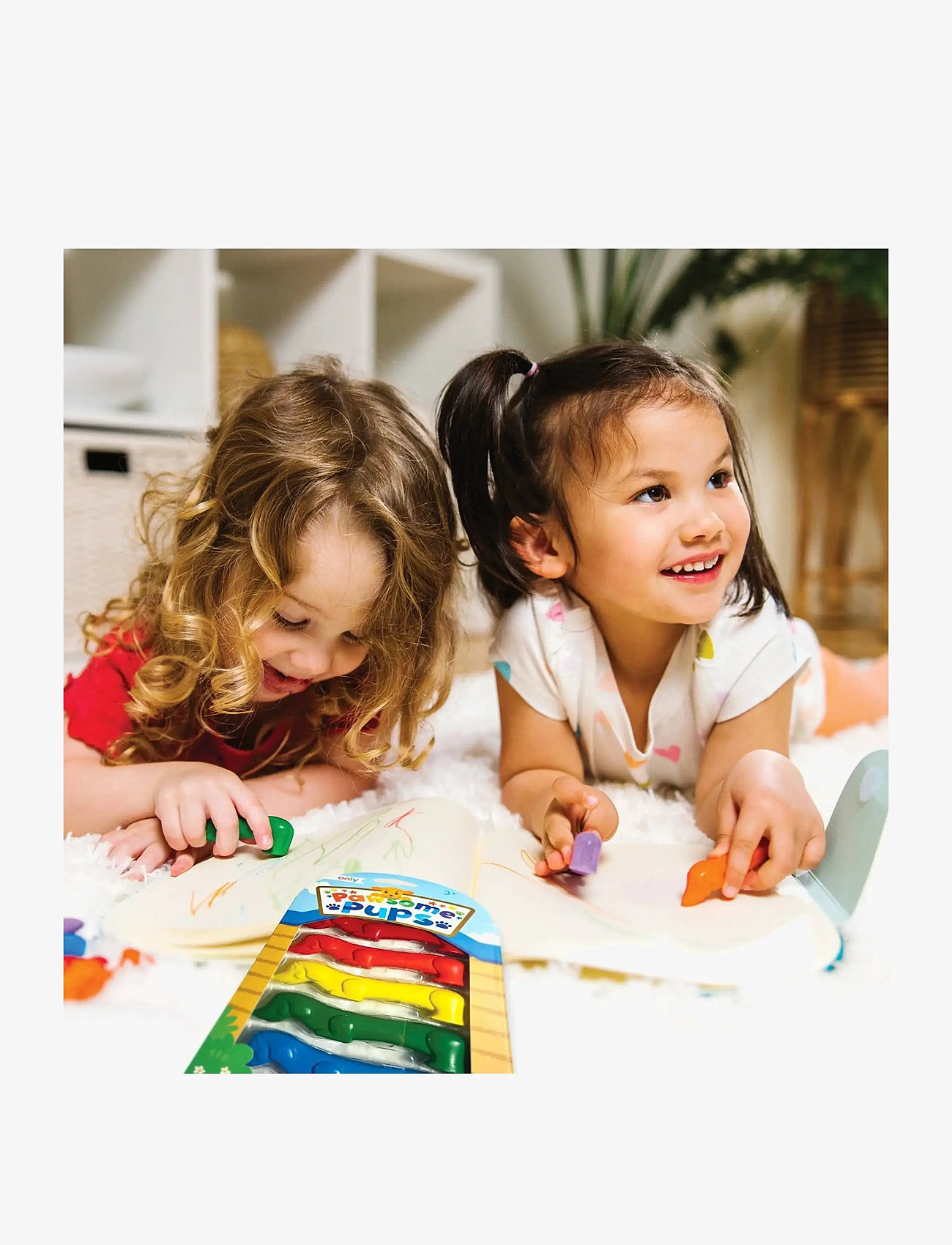 Ooly - Crayons 6 pcs - Pawsome Pups - pennor - multi - 3