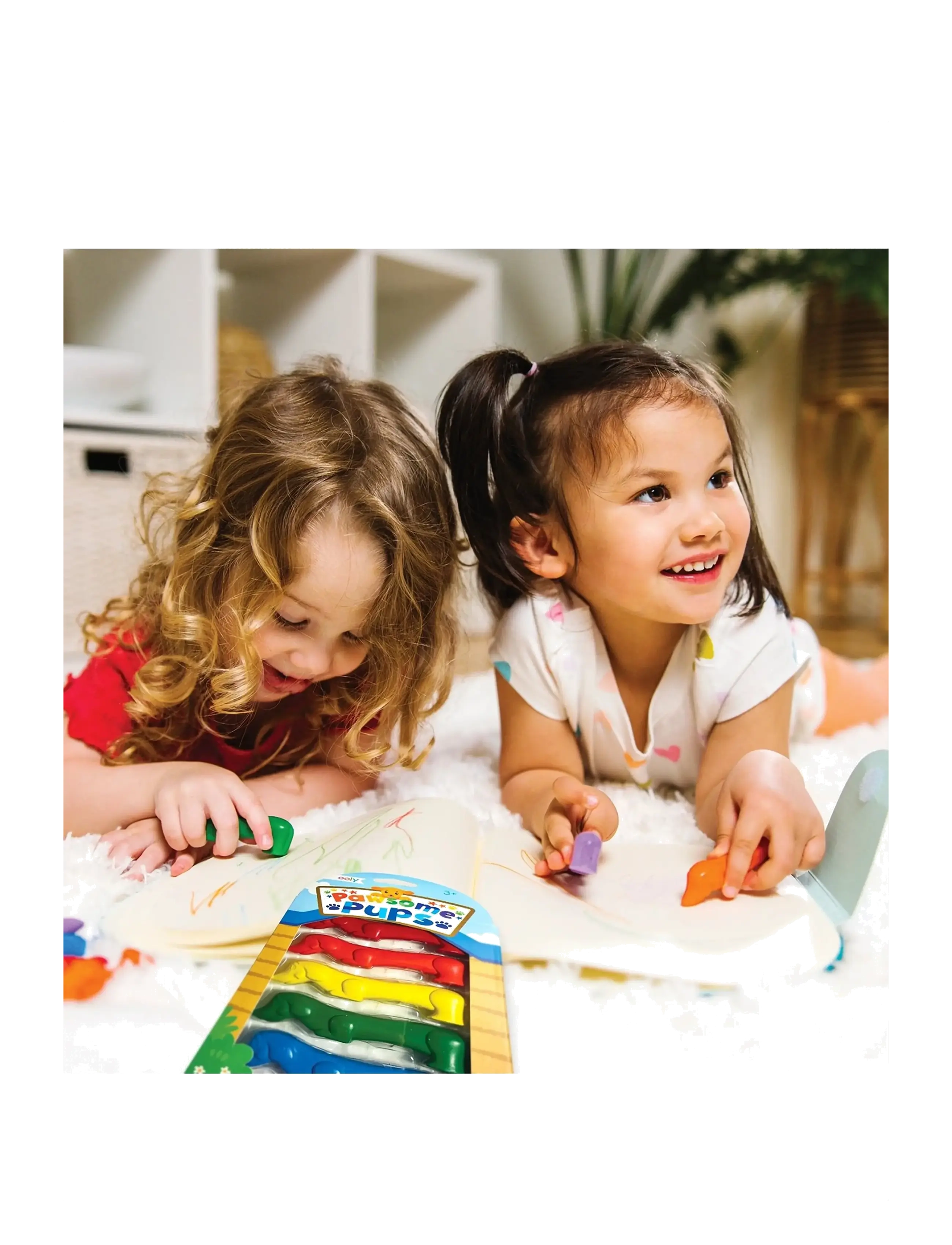 Ooly - Crayons 6 pcs - Pawsome Pups - pencils - multi - 3