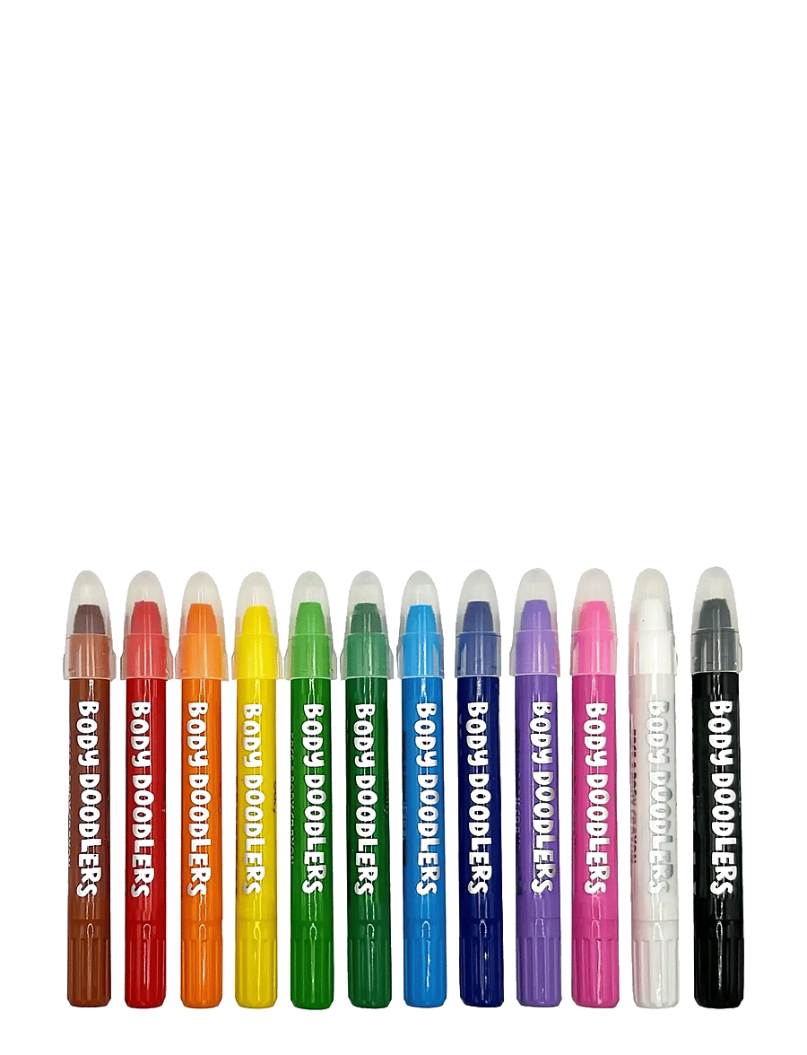 Ooly - Face Paint 12 pcs - Face and Body Doodlers - näovärvid - multi - 2