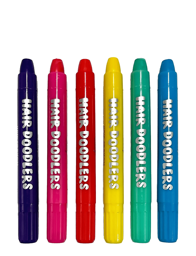 Ooly - Hair Paint 6 pcs - Hair Doodlers - näovärvid - multi - 2
