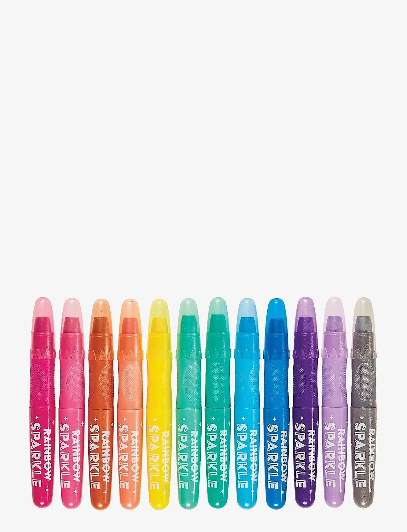 Ooly - Gel Crayons 12 pcs - Rainbow Sparkle Watercolour Metallic - skrivesæt - multi - 2