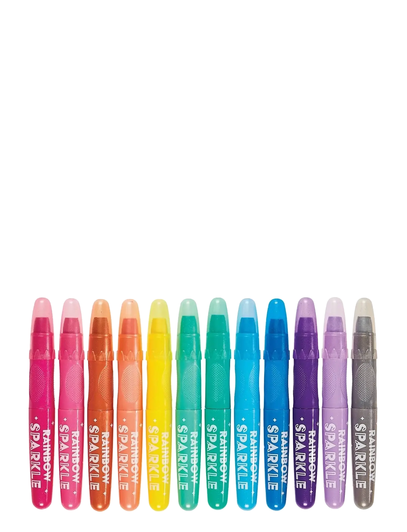 Ooly - Gel Crayons 12 pcs - Rainbow Sparkle Watercolour Metallic - skrivesæt - multi - 2