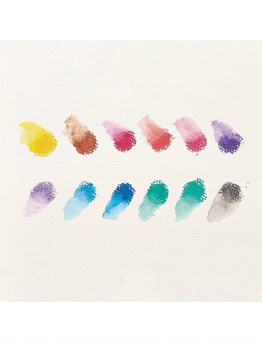 Ooly - Gel Crayons 12 pcs - Rainbow Sparkle Watercolour Metallic - kirjatarbed - multi - 5