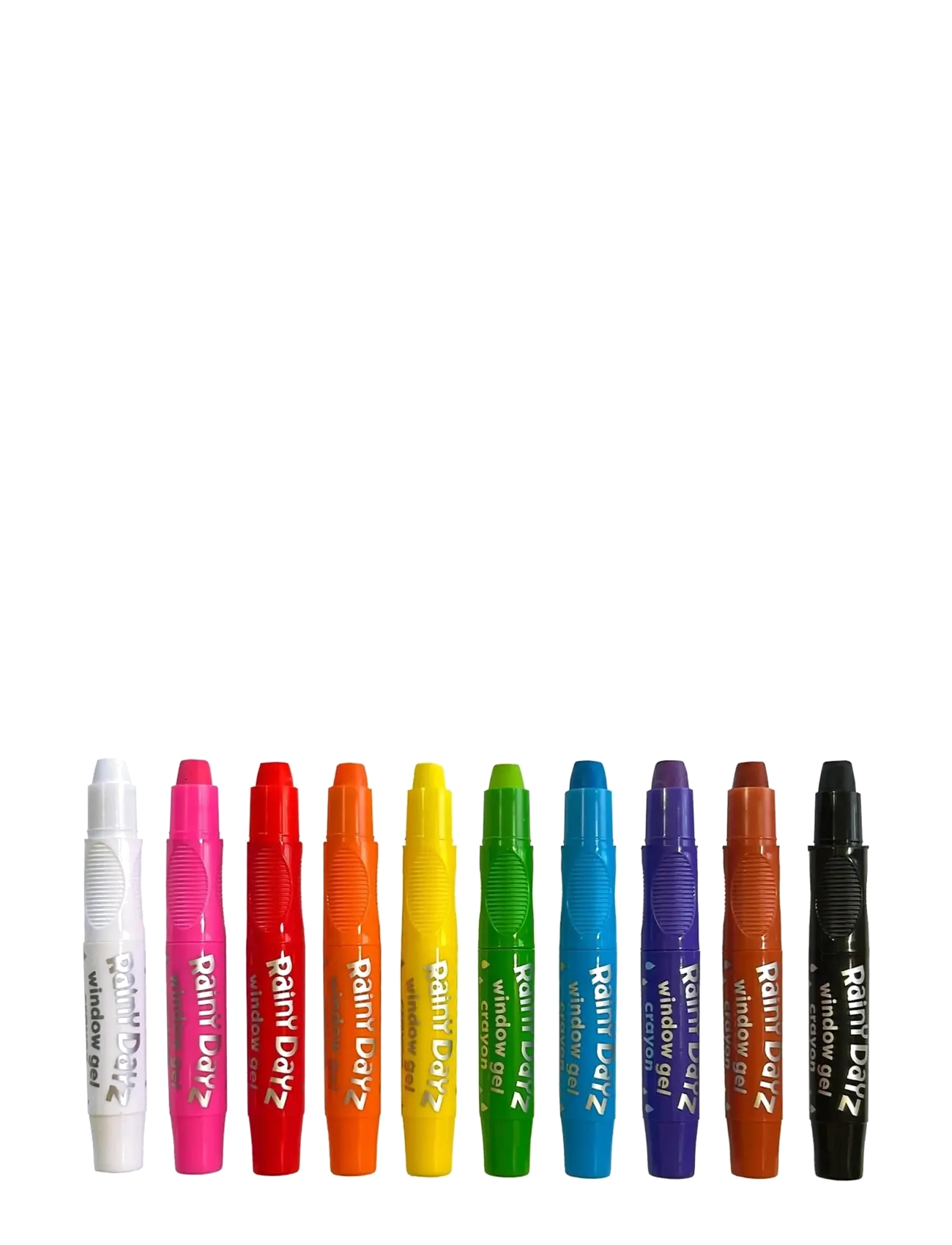 Ooly - Gel Crayons 10 pcs - Window Paint - Rainy Dayz - farben - multi - 2