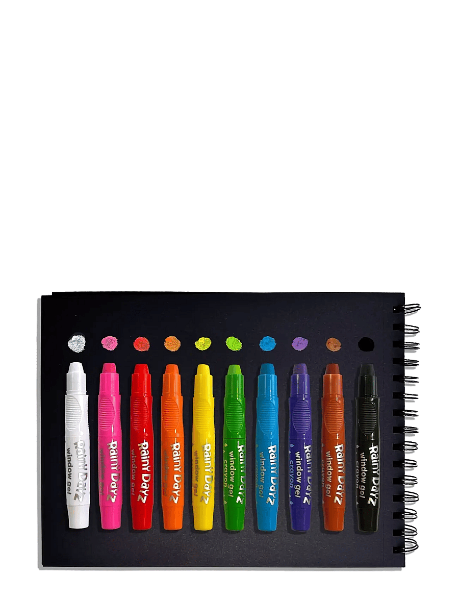 Ooly - Gel Crayons 10 pcs - Window Paint - Rainy Dayz - farben - multi - 3