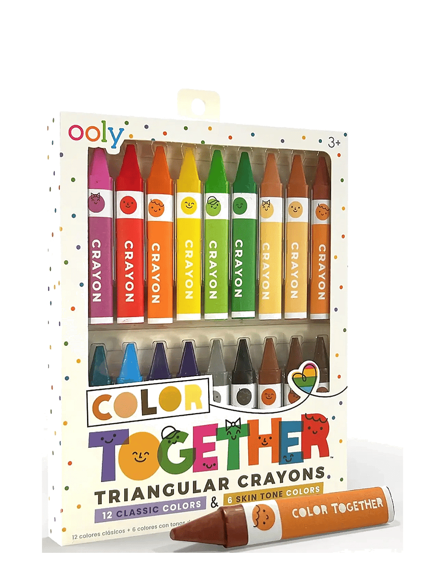 Ooly - Crayons 18 pcs - Colour Together Triangular - värvipliiatsid - multi - 2