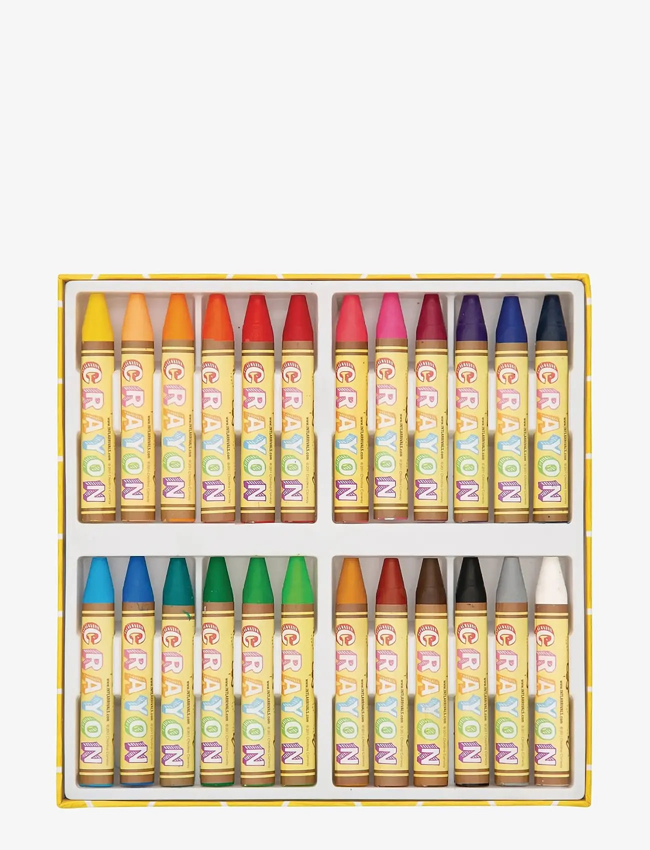 Ooly - Beeswax Crayons 24 pcs - Brilliant Bee - blyanter - multi - 3