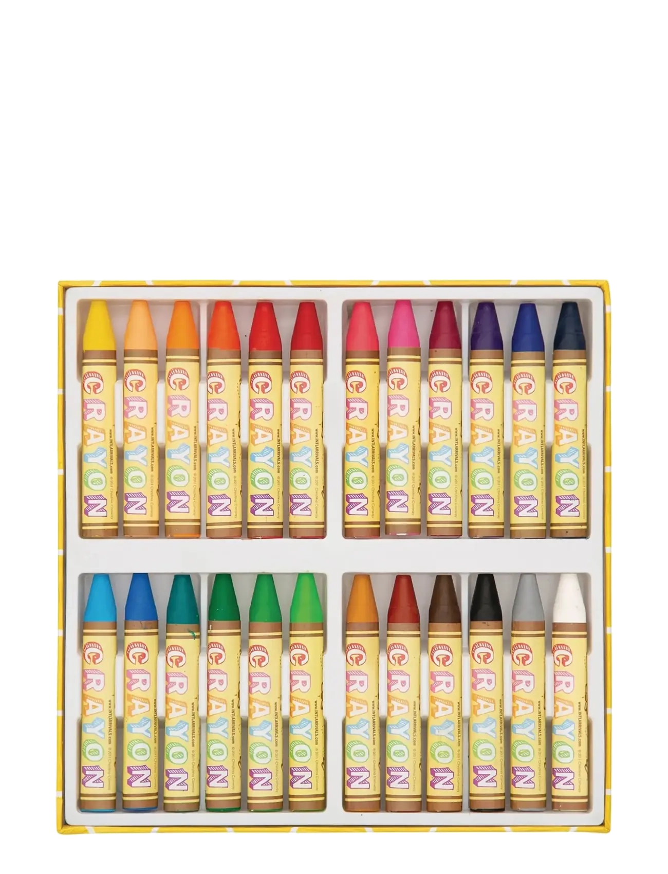 Ooly - Beeswax Crayons 24 pcs - Brilliant Bee - blyanter - multi - 3