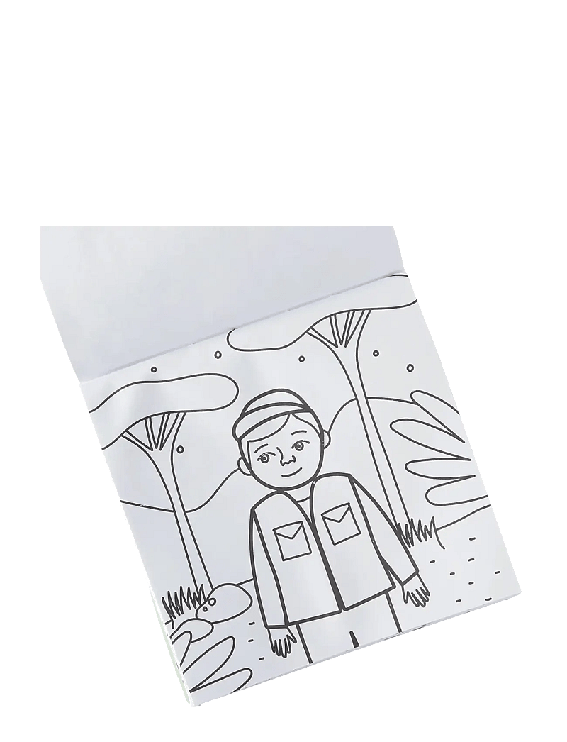 Ooly - Crayons and Colouring Book - Safari - Carry Along - värvimis- & käsitööraamatud - multi - 2