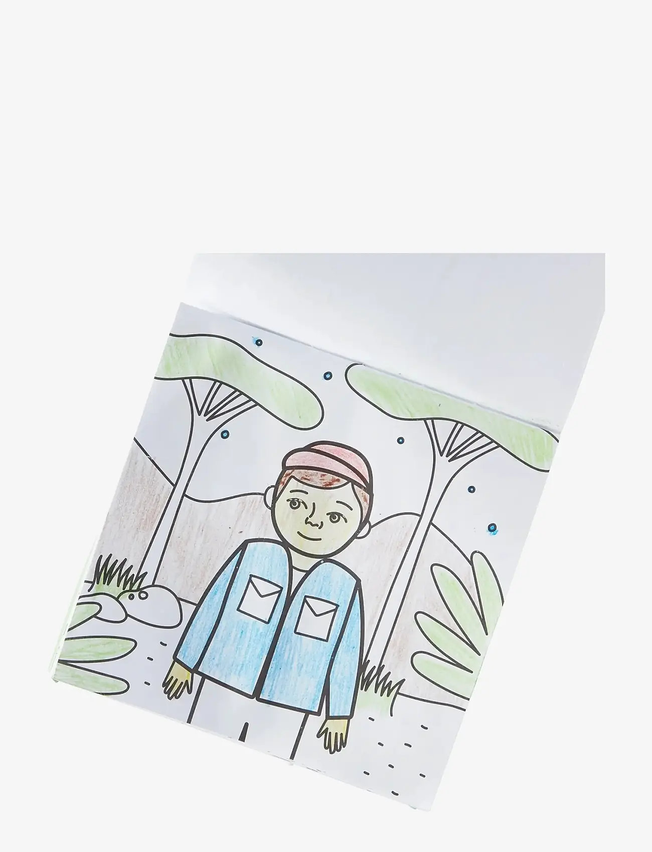 Ooly - Crayons and Colouring Book - Safari - Carry Along - målar- & pysselböcker - multi - 3