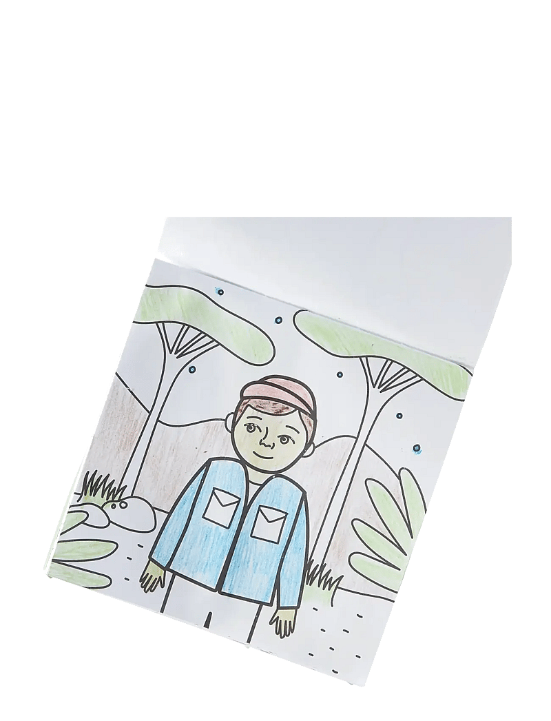 Ooly - Crayons and Colouring Book - Safari - Carry Along - värvimis- & käsitööraamatud - multi - 3