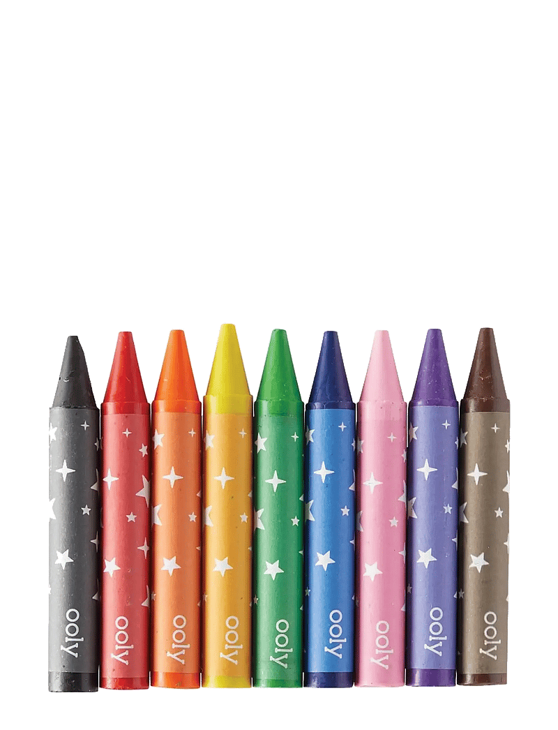 Ooly - Crayons and Colouring Book - Sea Life - Carry Along - värvimis- & käsitööraamatud - multi - 1