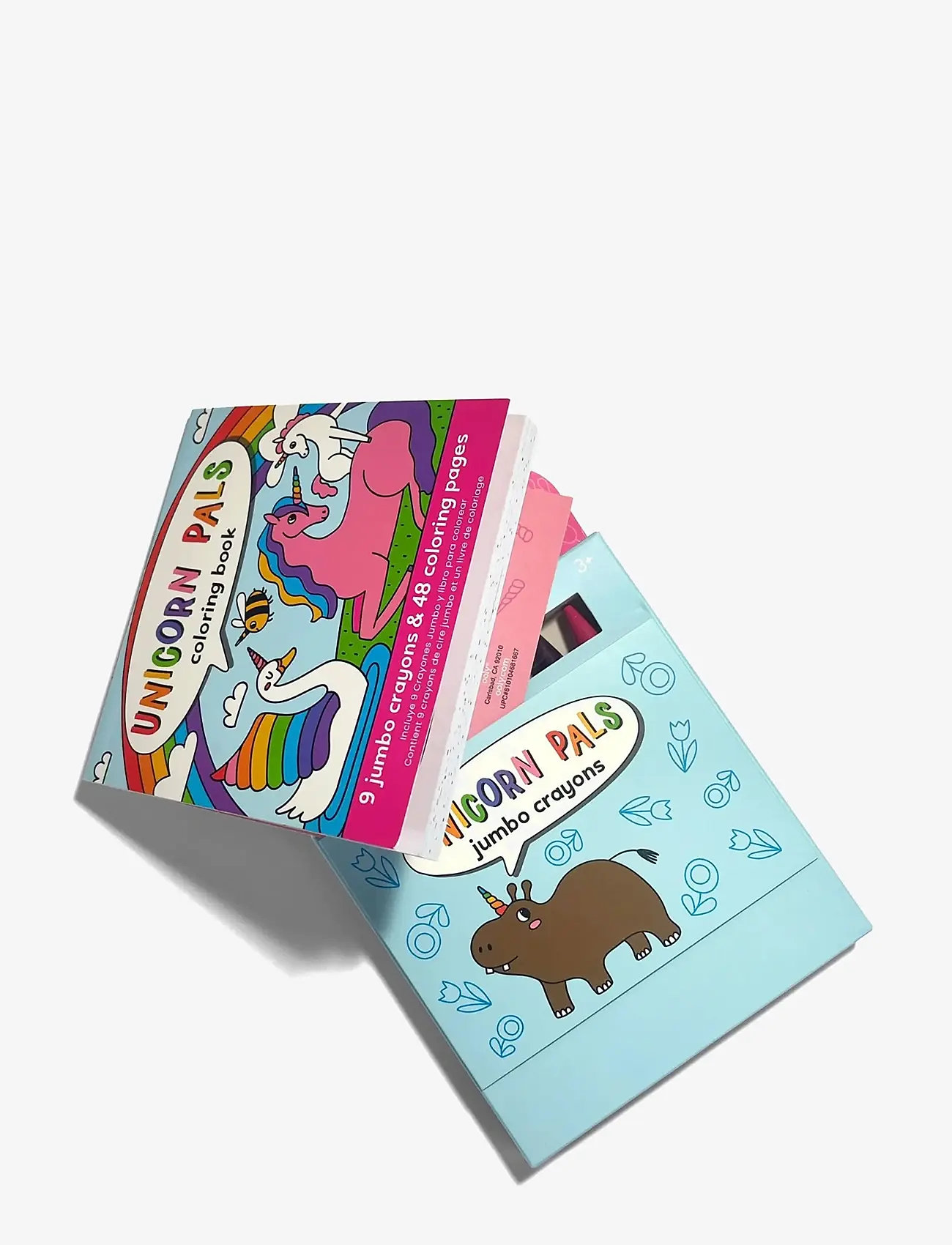 Ooly - Crayons and Colouring Book - Unicorn Pals - Carry Along - coloring & craft books - multi - 3