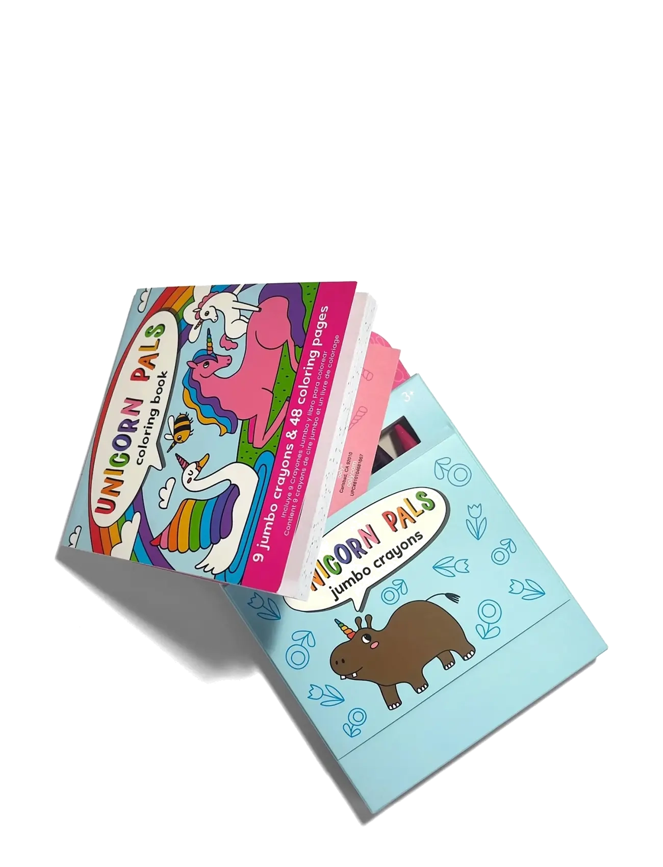 Ooly - Crayons and Colouring Book - Unicorn Pals - Carry Along - coloring & craft books - multi - 3