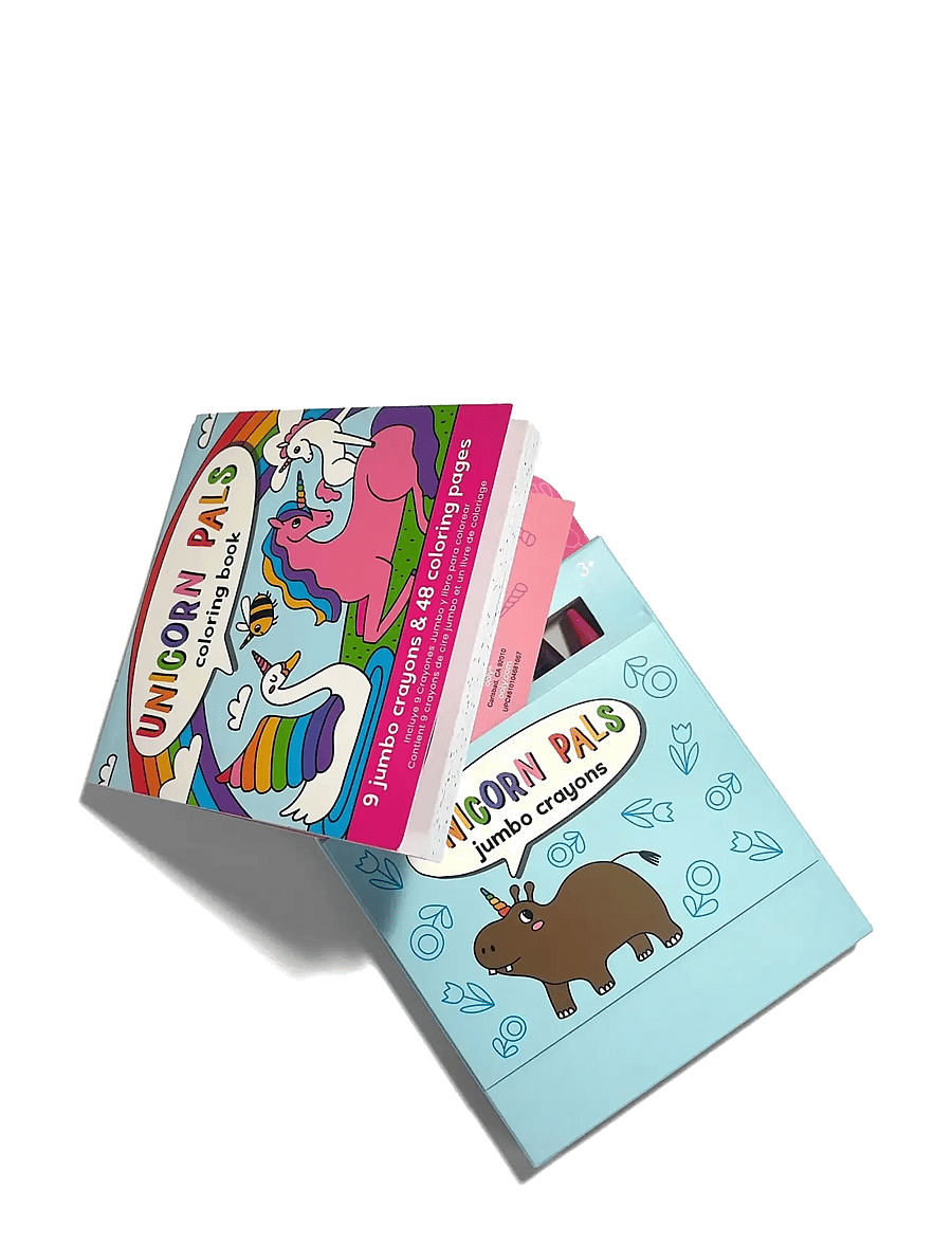 Ooly - Crayons and Colouring Book - Unicorn Pals - Carry Along - mal- & bastelbücher - multi - 3
