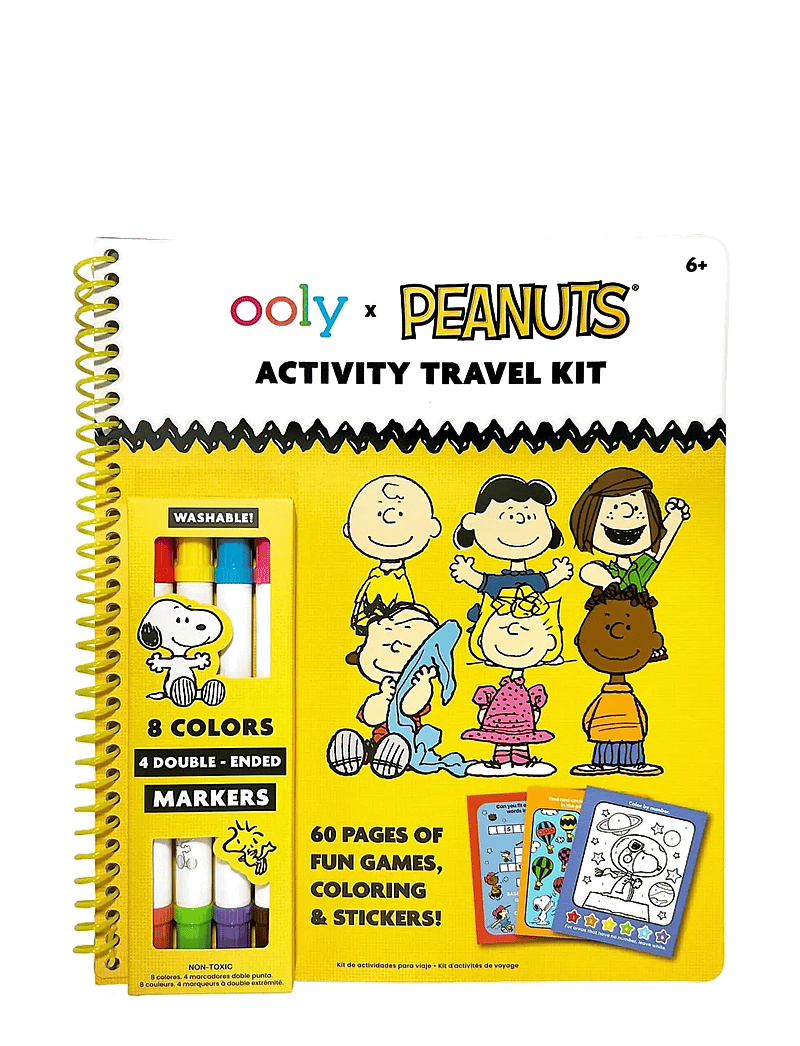 Ooly - Activity Travel Kit - Peanuts - käsitöökomplekt - multi - 0