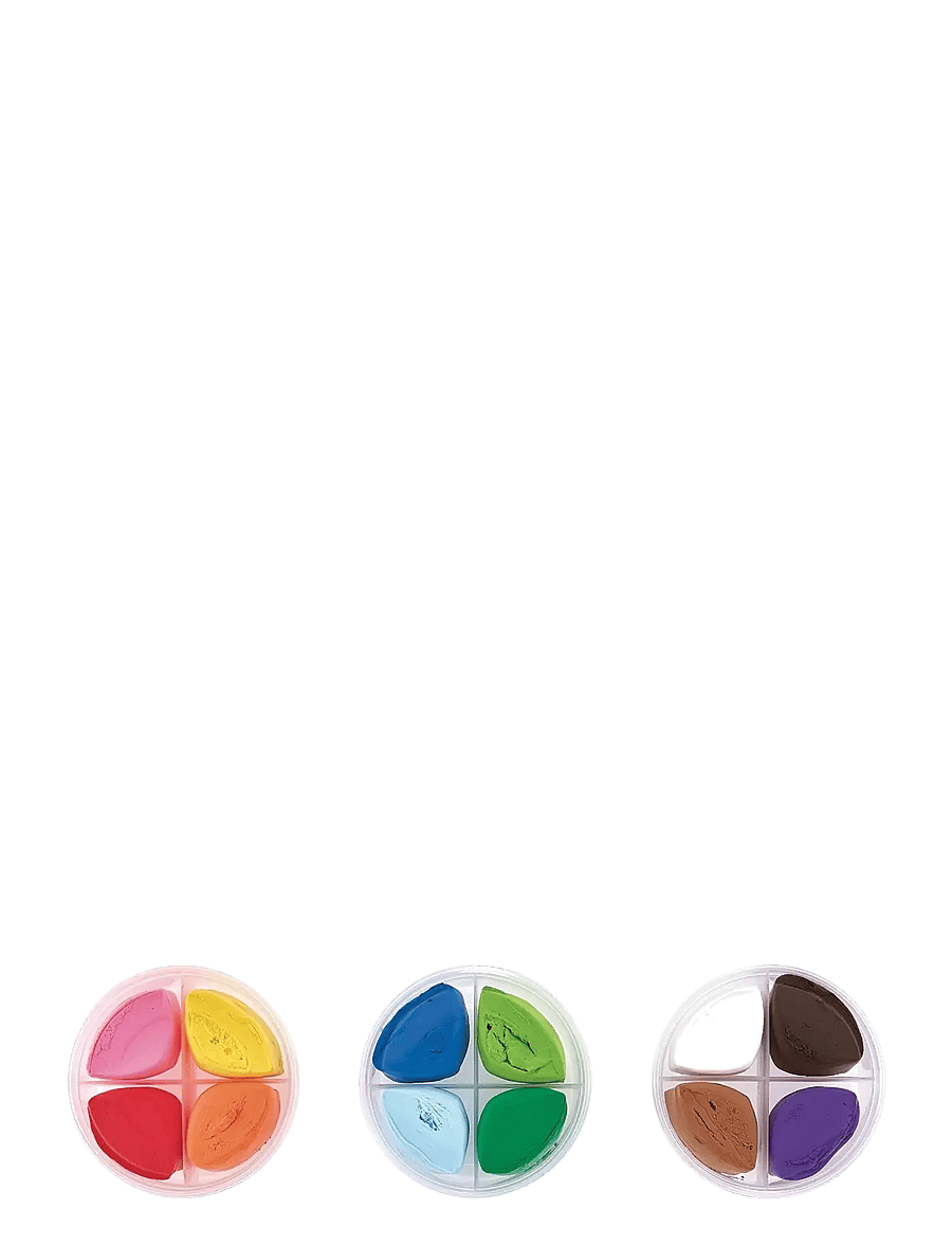 Ooly - Air Dry Clay - Deluxe Kit 12 colours - Creatibles - mängutainas - multi - 3