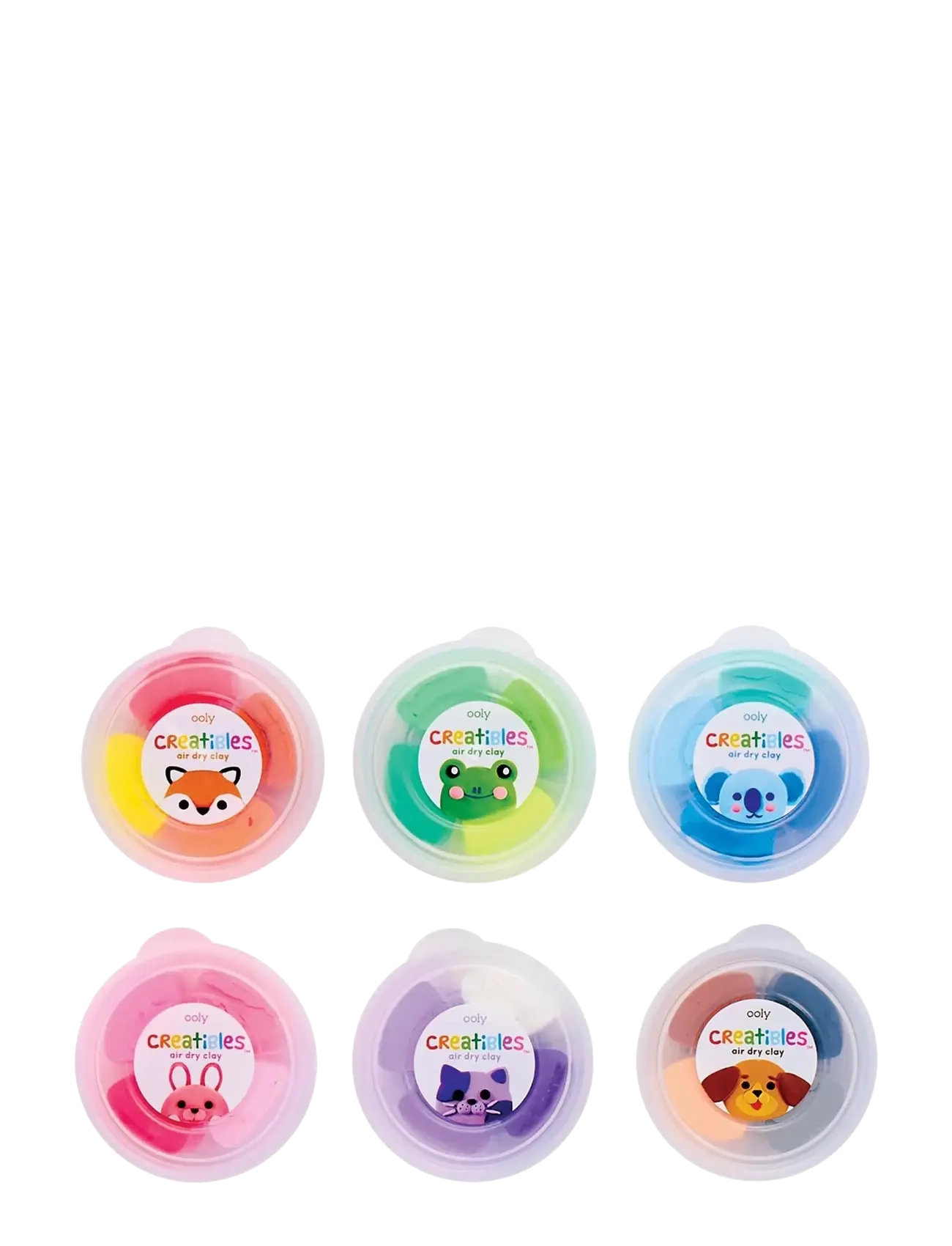 Ooly - Air Dry Clay - Deluxe Kit 24 colours - Creatibles - kreasæt - multi - 2