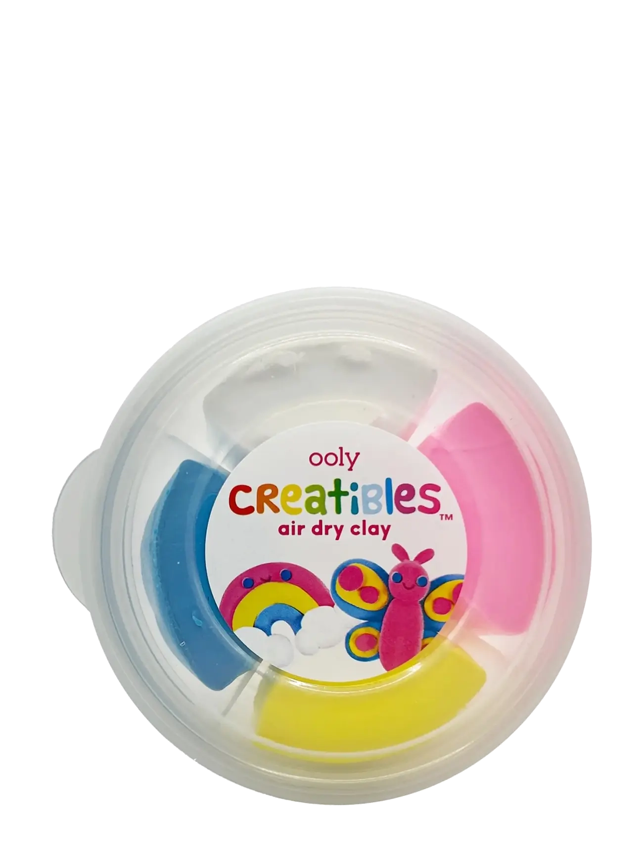 Ooly - Air Dry Clay - Rainbow BFFs 4 colours - Creatibles - male- & kreabøger - multi - 2