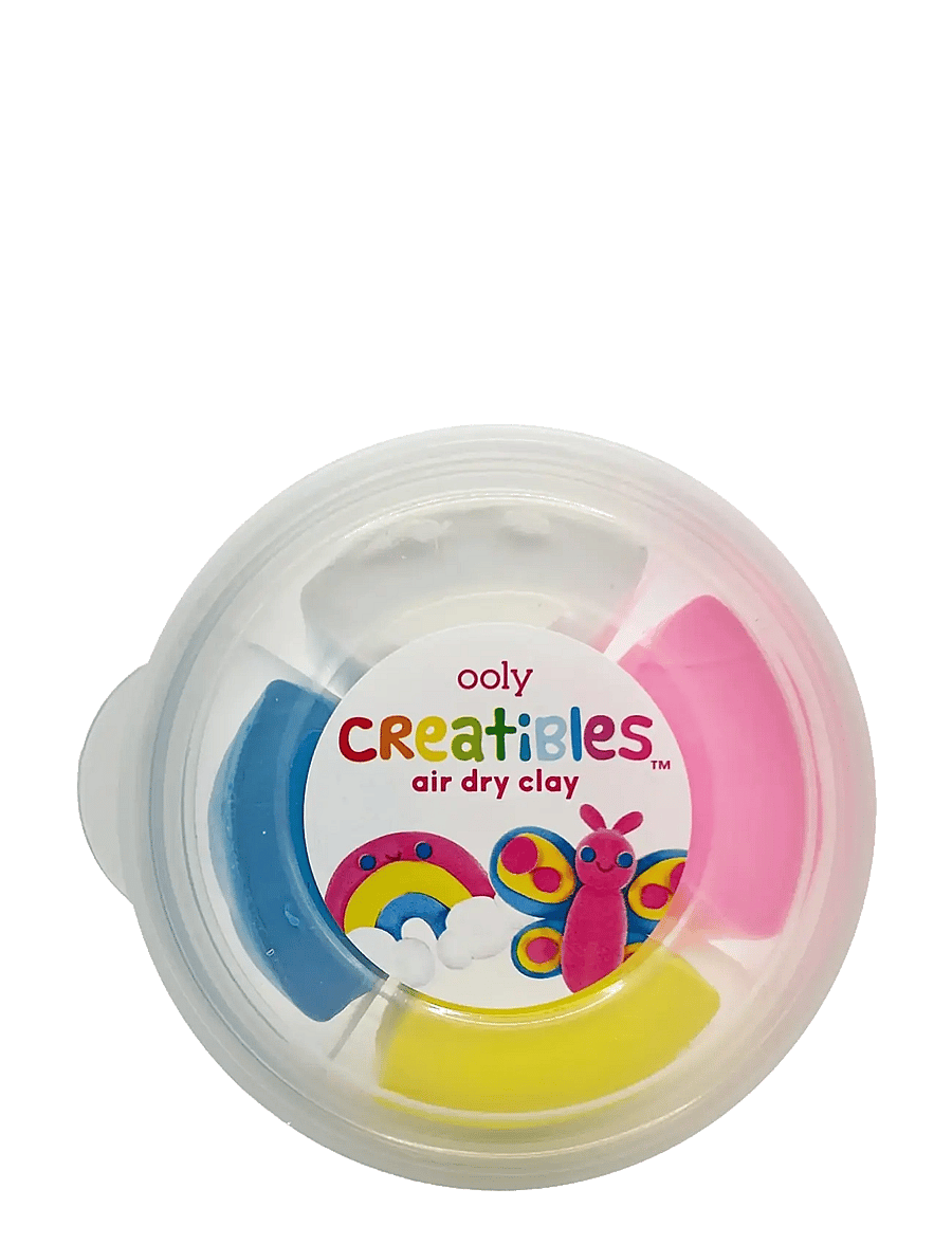 Ooly - Air Dry Clay - Rainbow BFFs 4 colours - Creatibles - värvimis- & käsitööraamatud - multi - 2