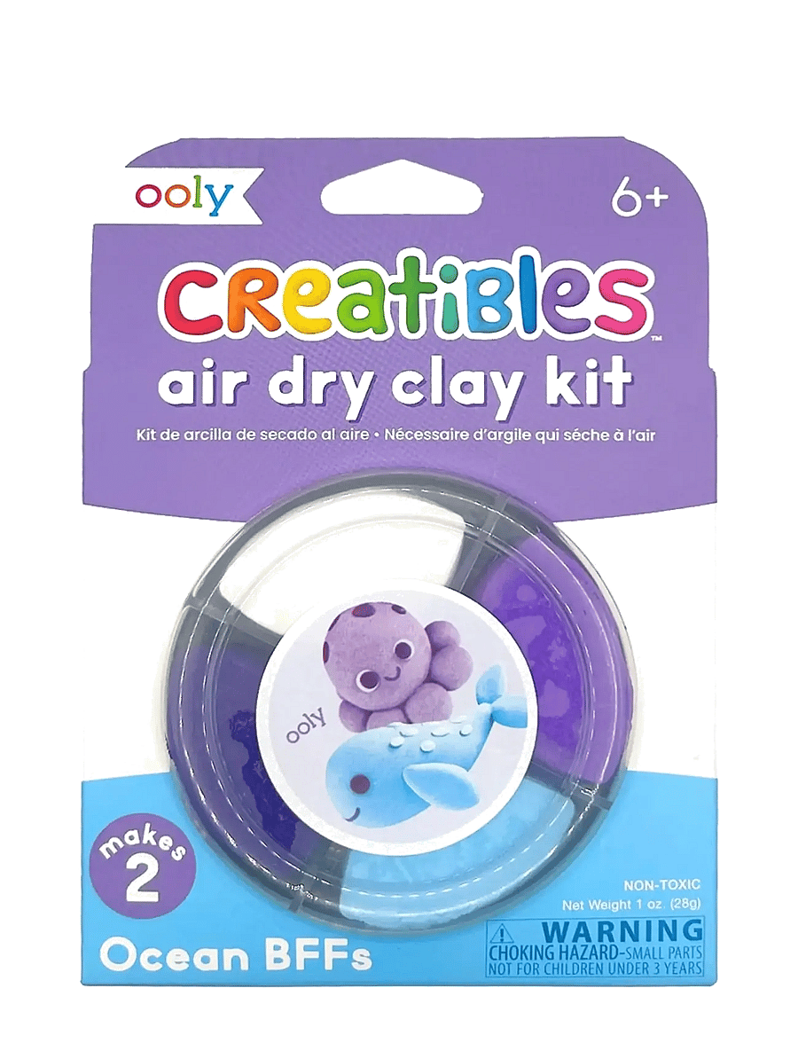 Ooly - Air Dry Clay - Ocean BFFs 4 colours - Creatibles - multi - 1