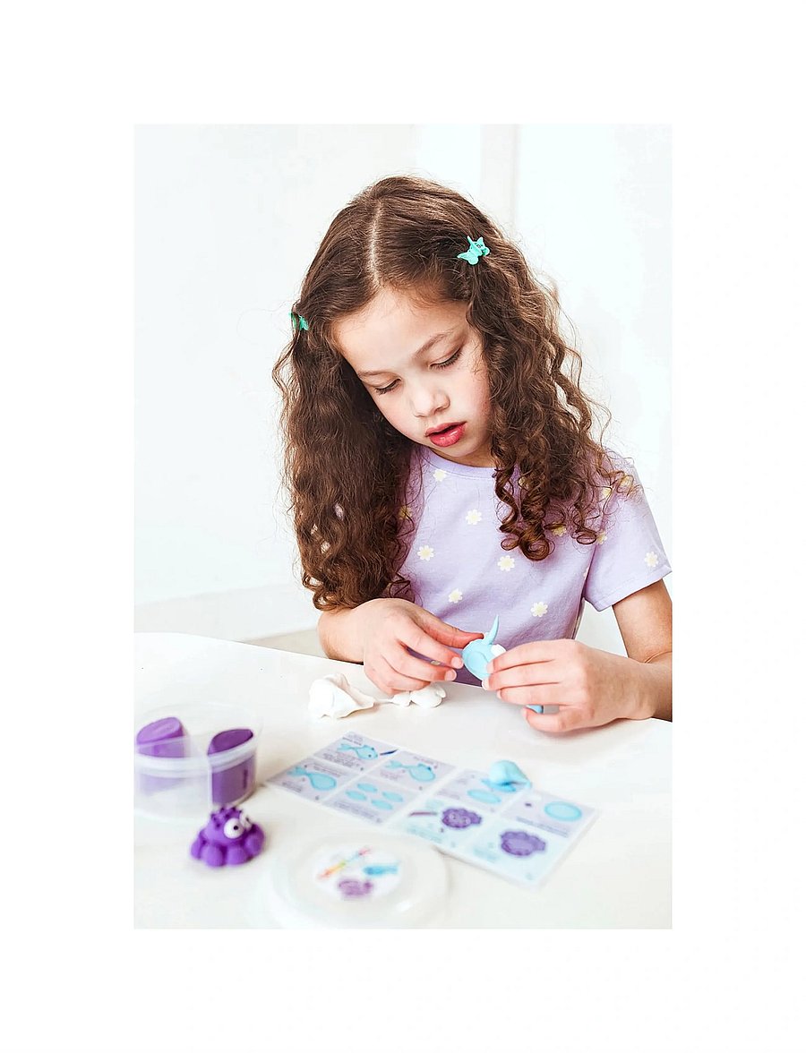Ooly - Air Dry Clay - Ocean BFFs 4 colours - Creatibles - multi - 4