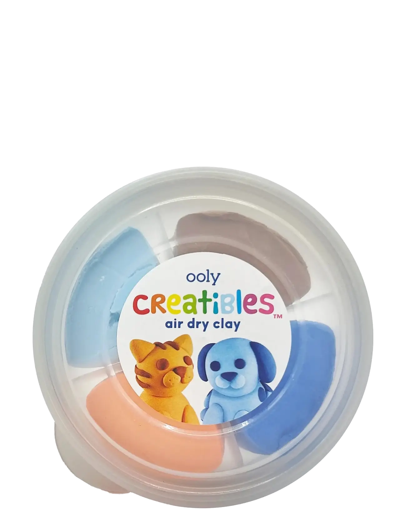 Ooly - Air Dry Clay - Pet BFFs 4 colours - Creatibles - pysselset - multi - 2