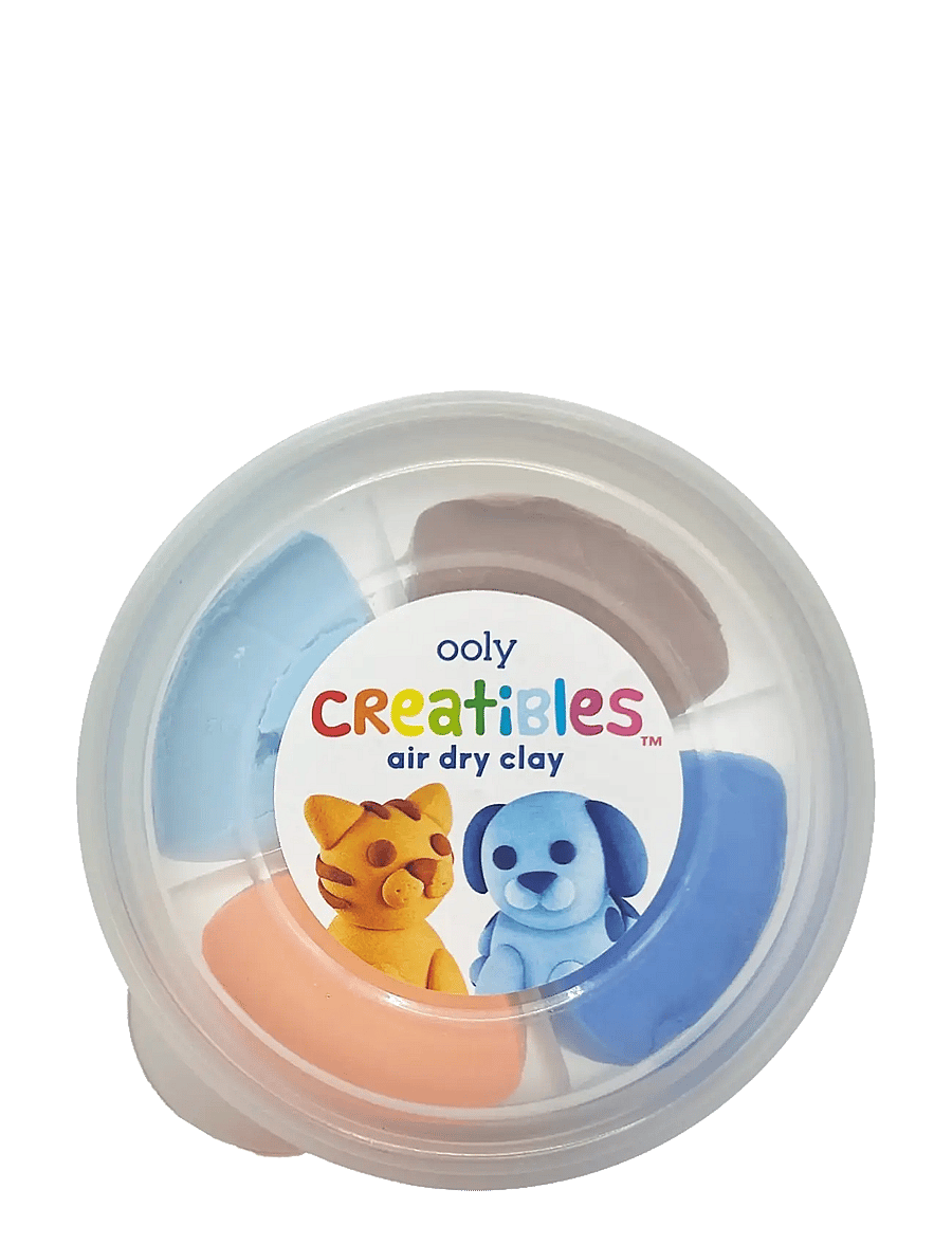 Ooly - Air Dry Clay - Pet BFFs 4 colours - Creatibles - pysselset - multi - 2