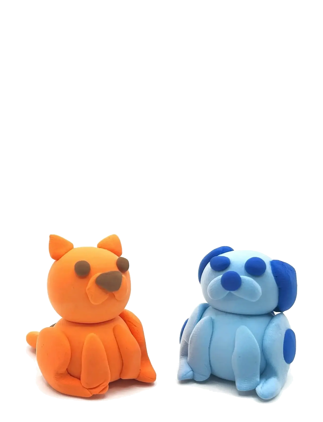 Ooly - Air Dry Clay - Pet BFFs 4 colours - Creatibles - pysselset - multi - 4