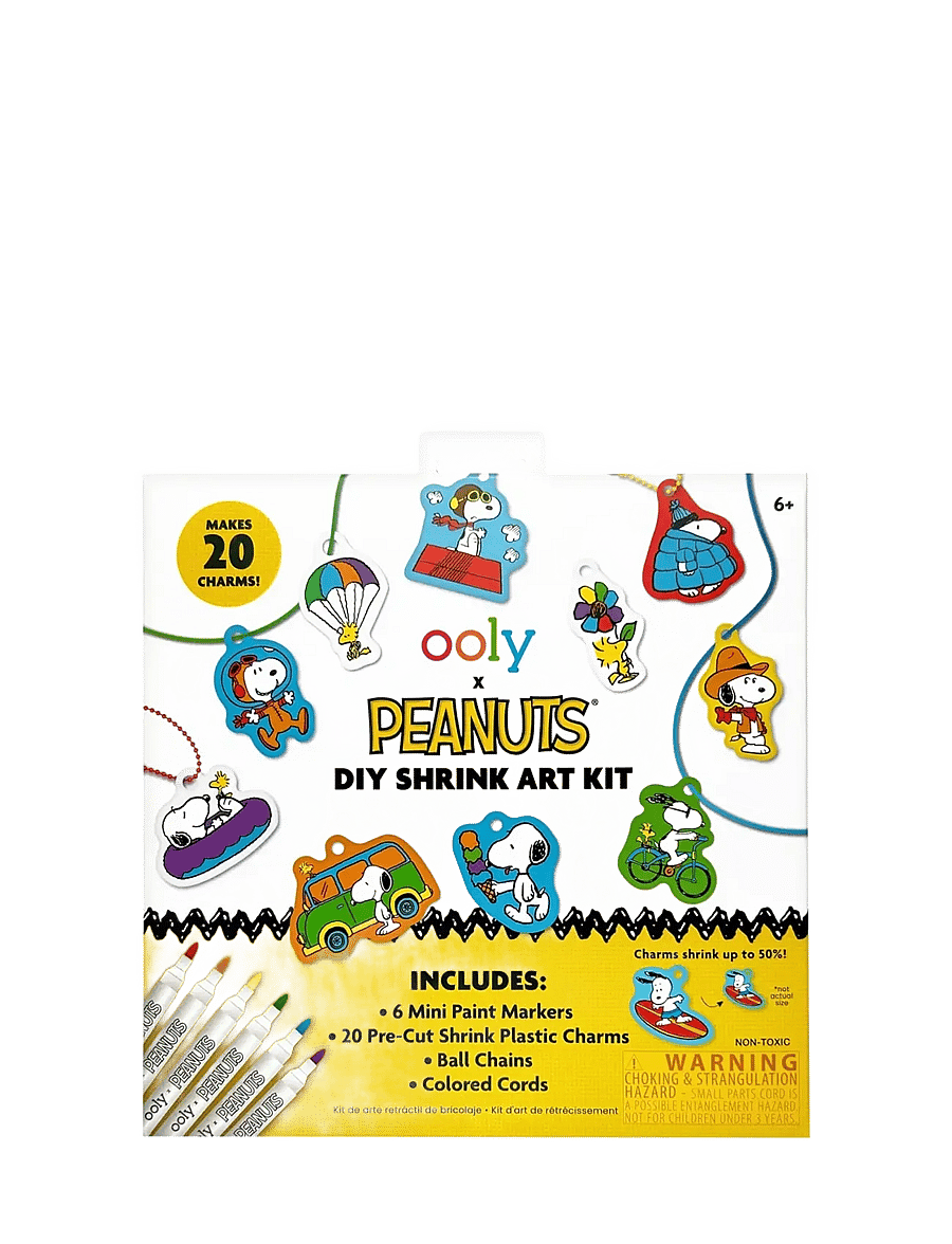 Ooly - Shrink Art Kit - Peanuts - meisterdamiskomplektid - multi - 1