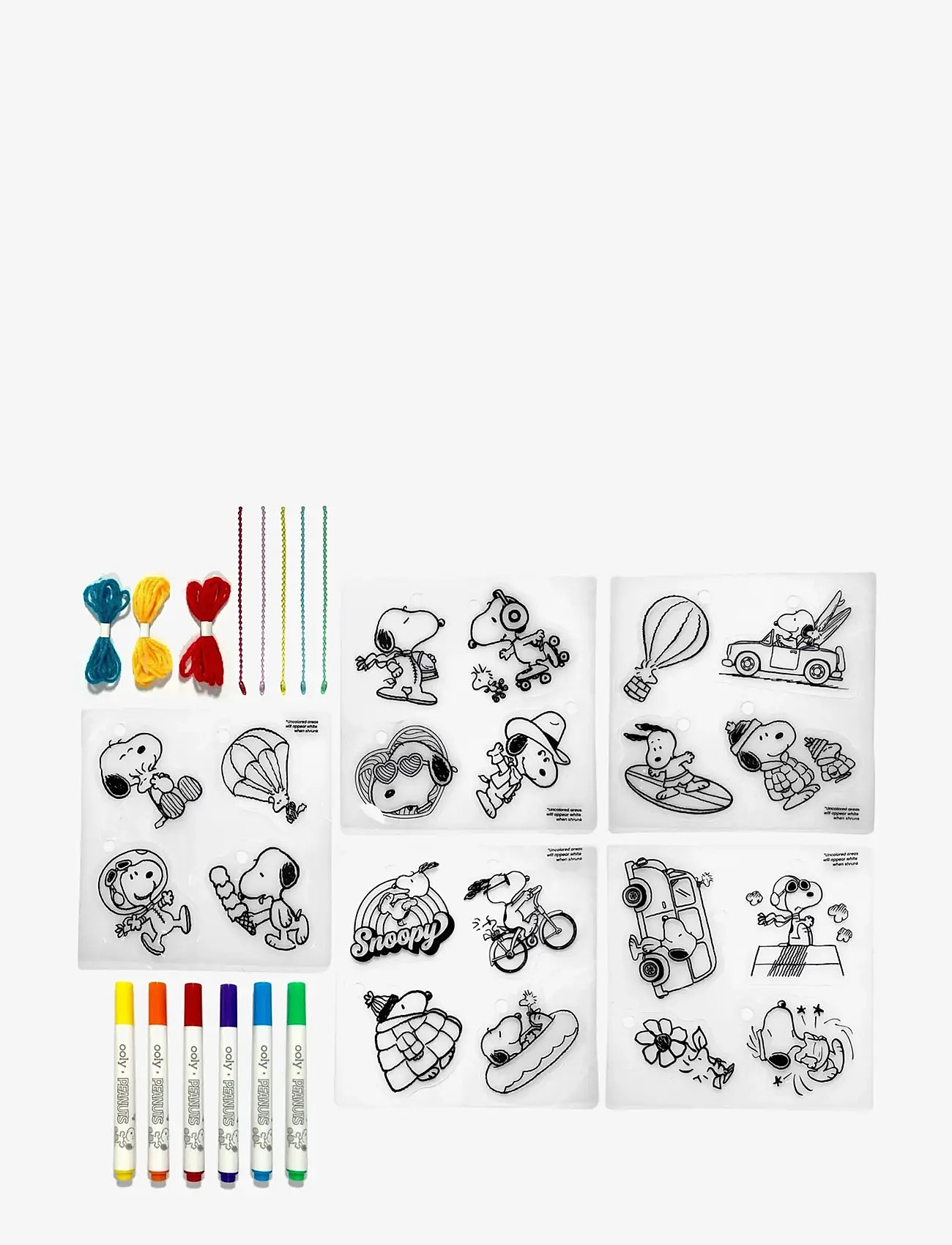 Ooly - Shrink Art Kit - Peanuts - käsitöökomplekt - multi - 2