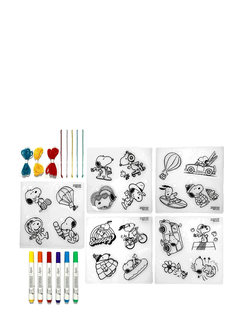 Ooly - Shrink Art Kit - Peanuts - käsitöökomplekt - multi - 2