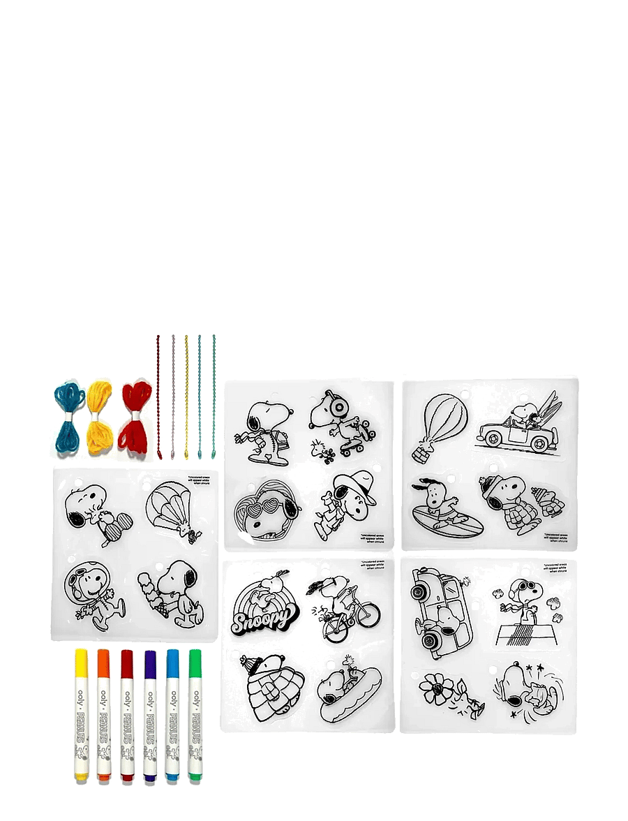 Ooly - Shrink Art Kit - Peanuts - meisterdamiskomplektid - multi - 2