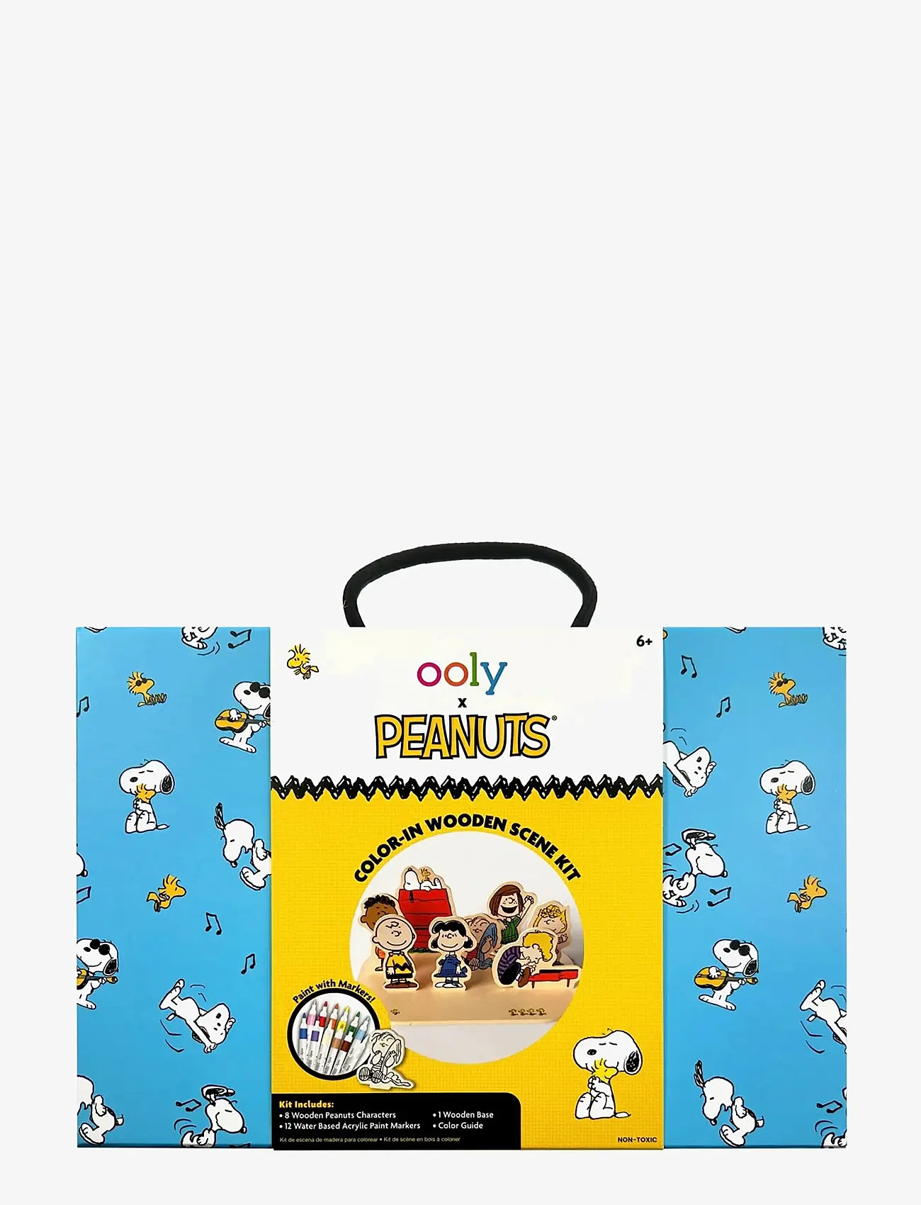Ooly - Painting Kit 3D Comic Scene - Peanuts - kreasæt - multi - 1