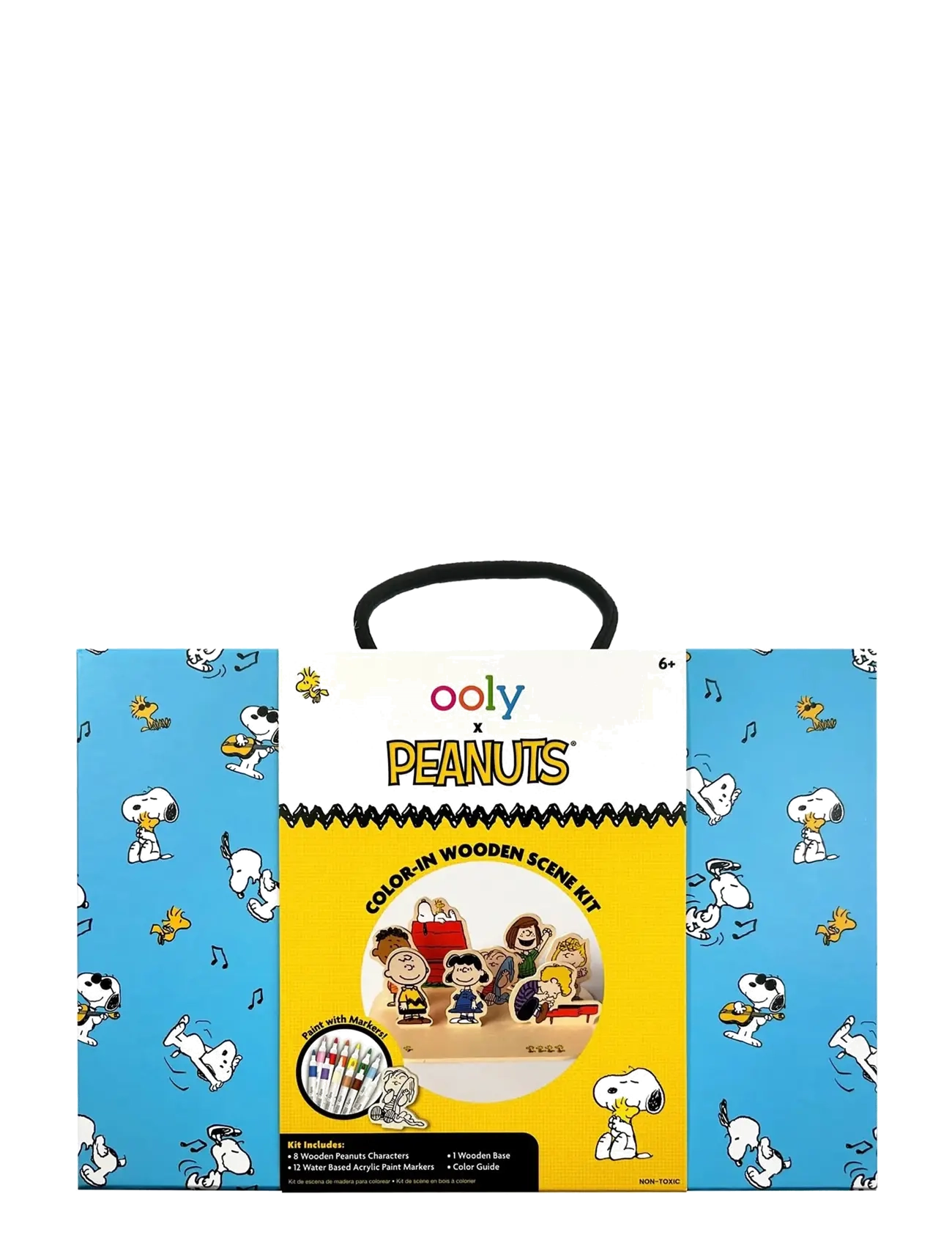 Ooly Painting Kit 3D Comic Scene - Peanuts - Crafts - MULTI / multi